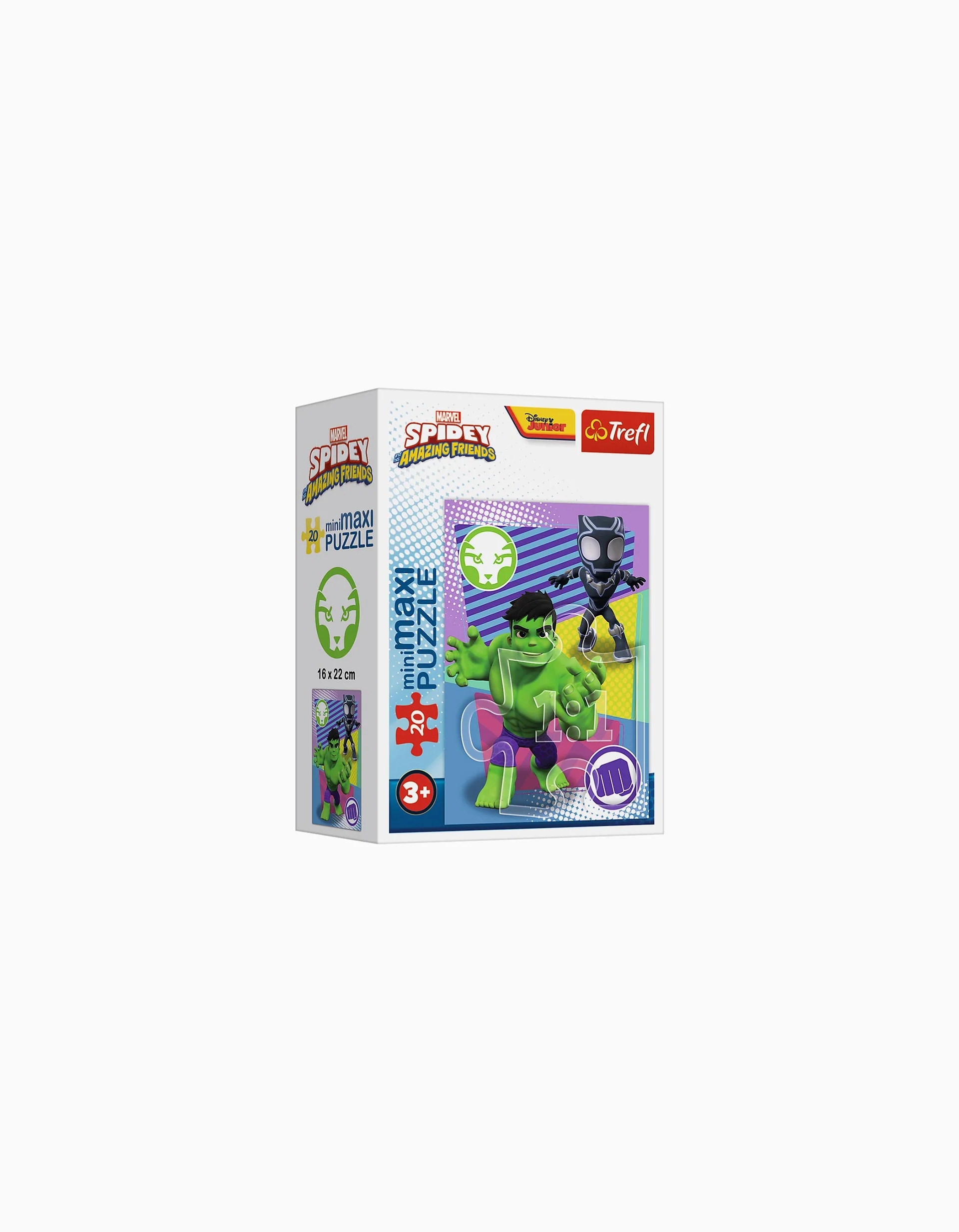 Mini Puzzle Trefl Amazing Spidey 20 Maxi Pcs 3Y+, Assorted