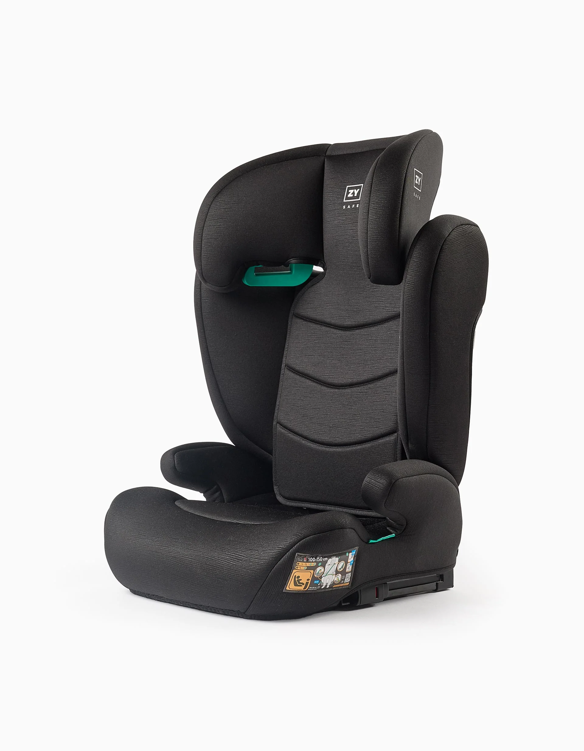 Car Seat I-Size ZY Safe Primecare Fix IV (100-150 cm), Black