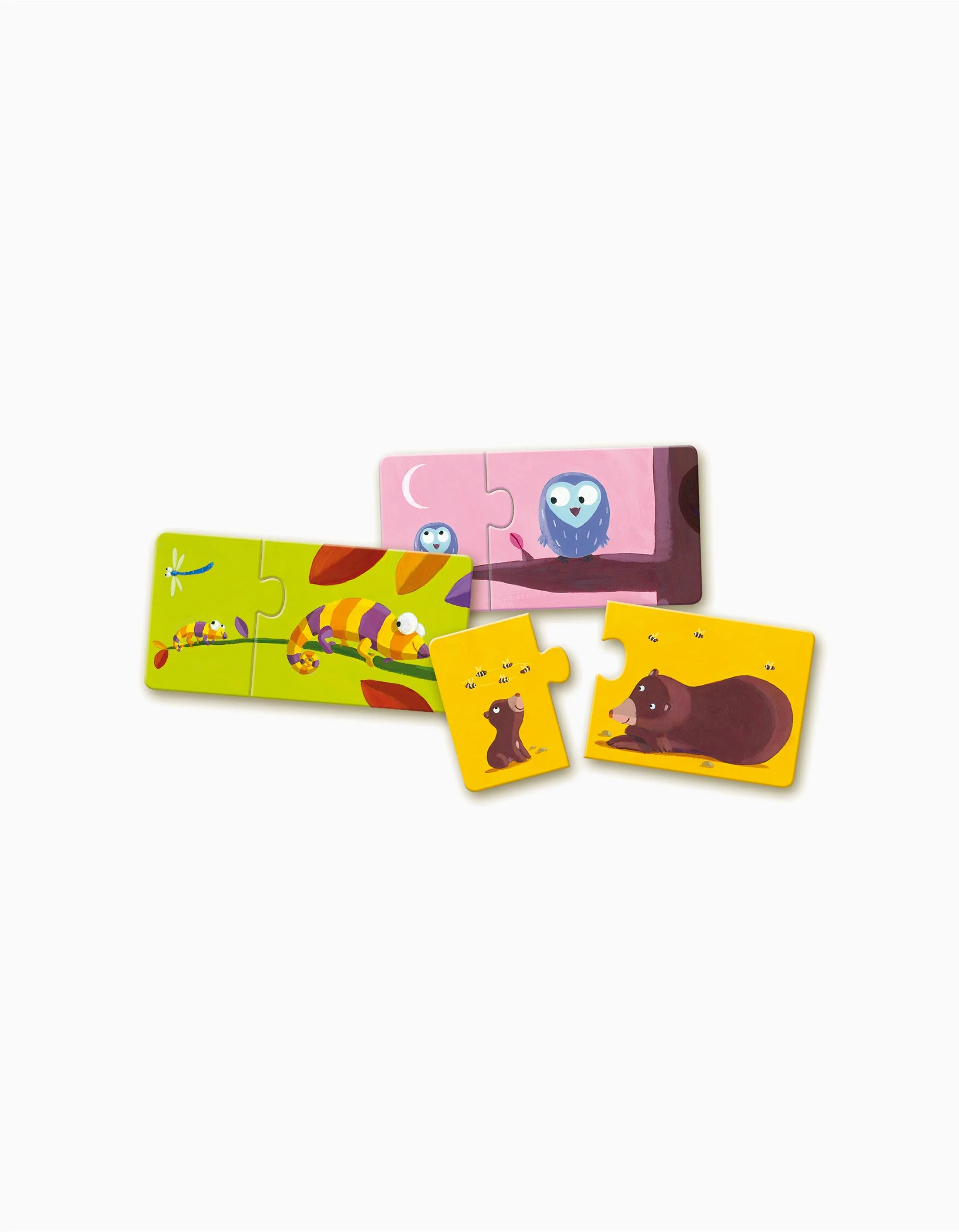 Puzzle Mums & Babies Djeco 2A+