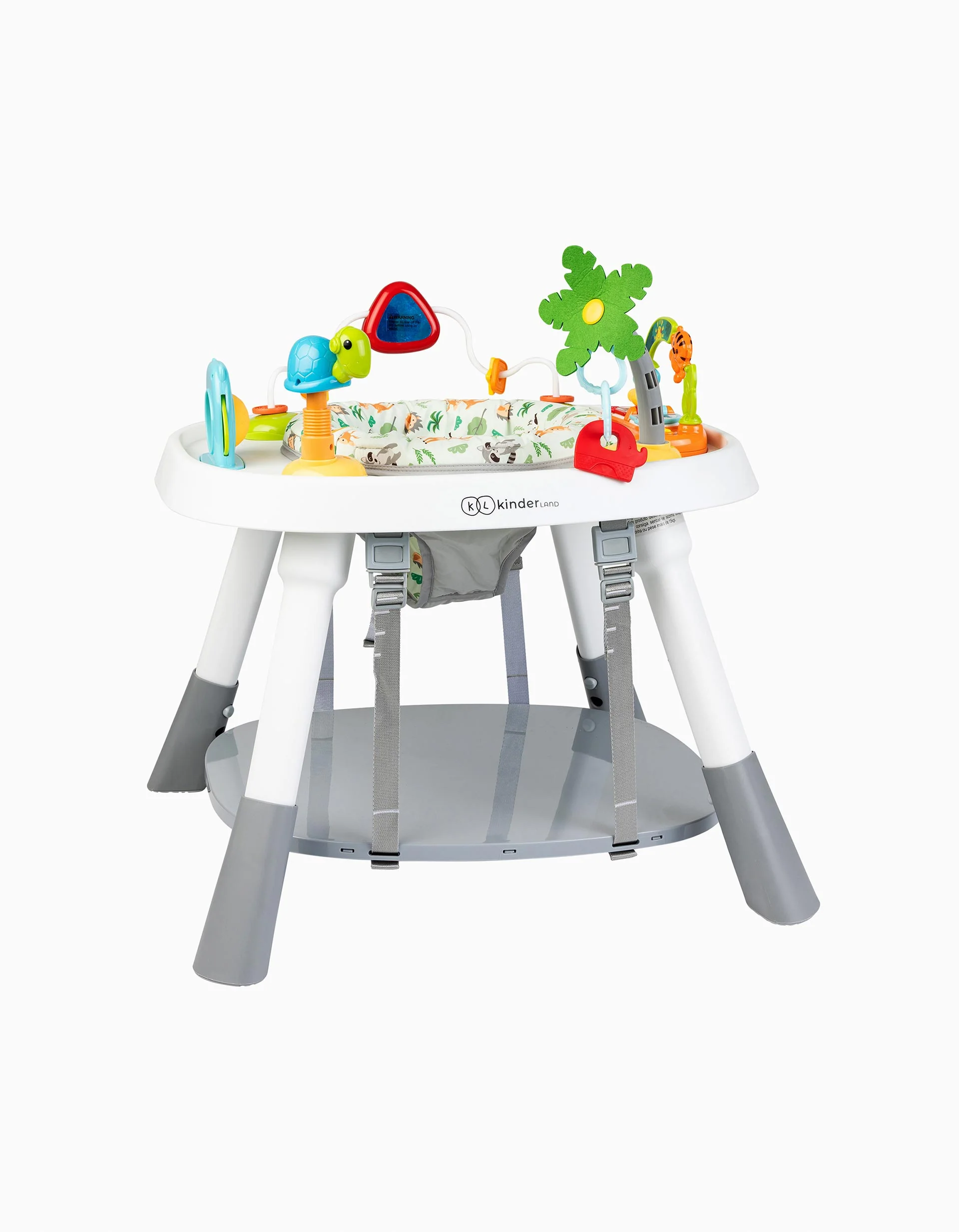 Safari Activities Table 3-in-1 Kinderland 6M+, Grey