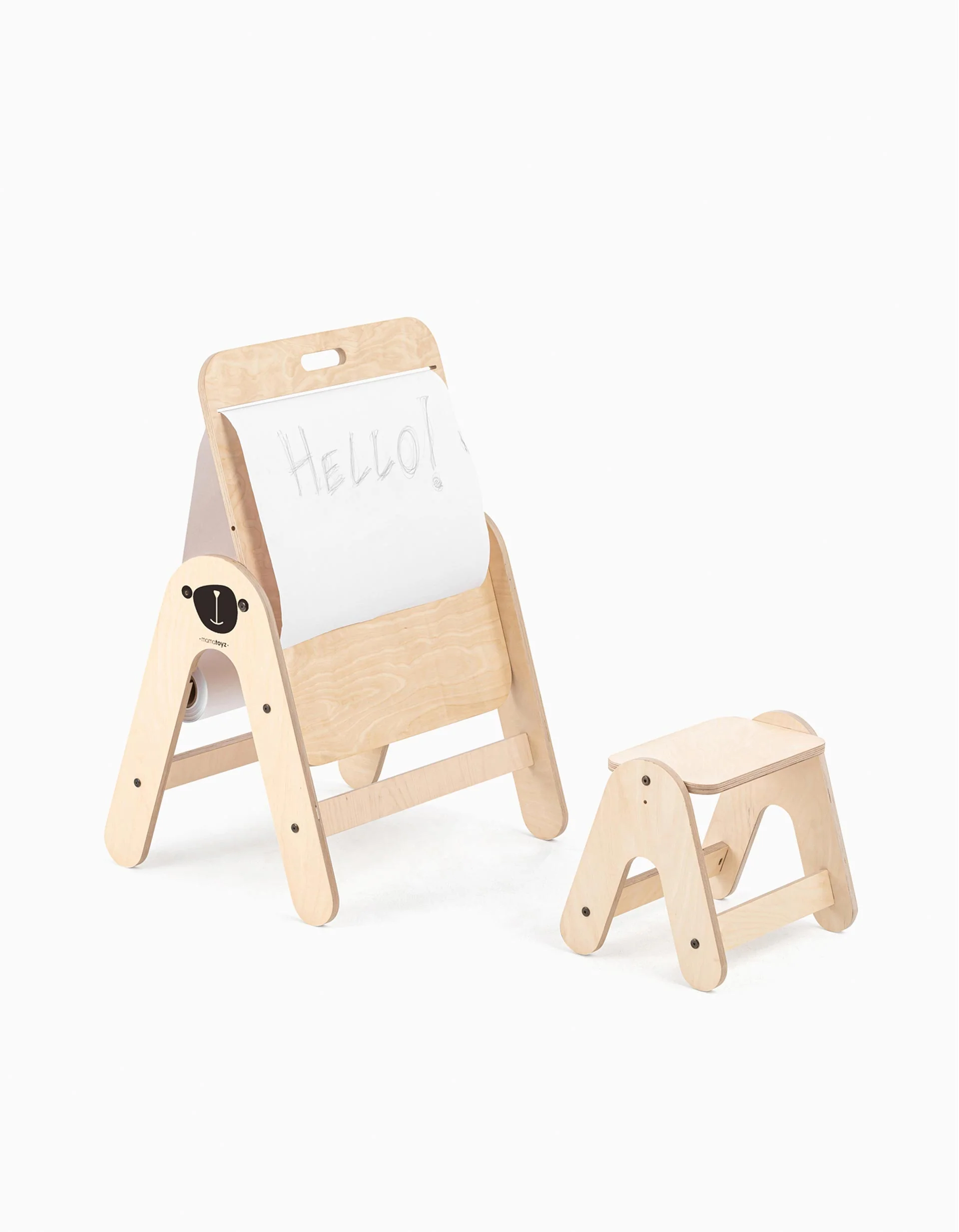 Activity Table With Board Mamatoyz 24M+, Natural
