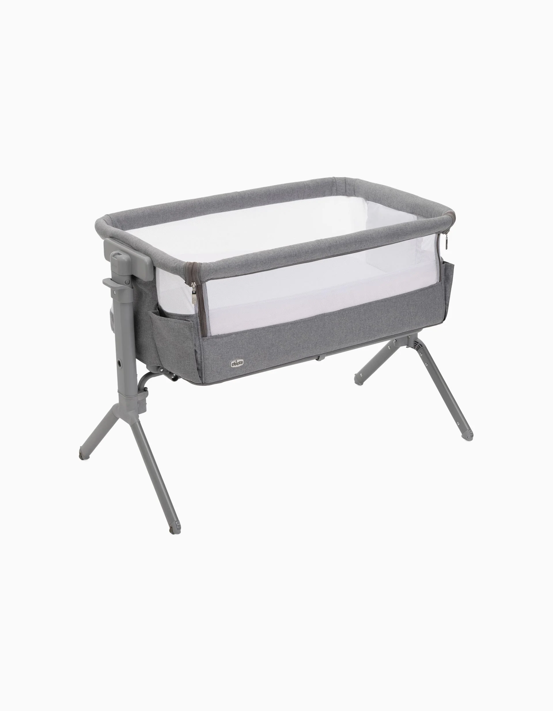 Chicco Next 2 Me Armonia Cot, Steel