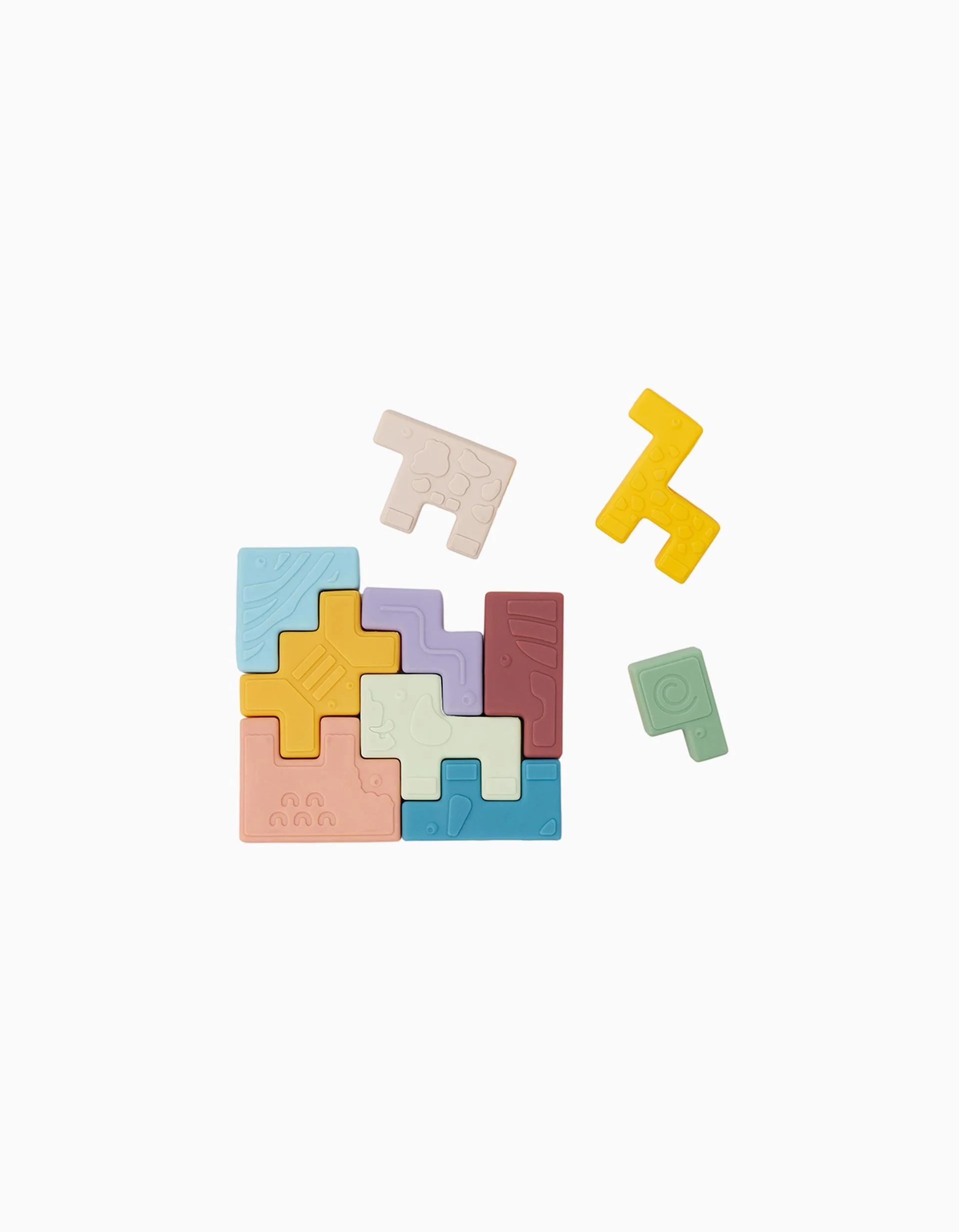 Soft Animal Blocks by Miniland 18M+