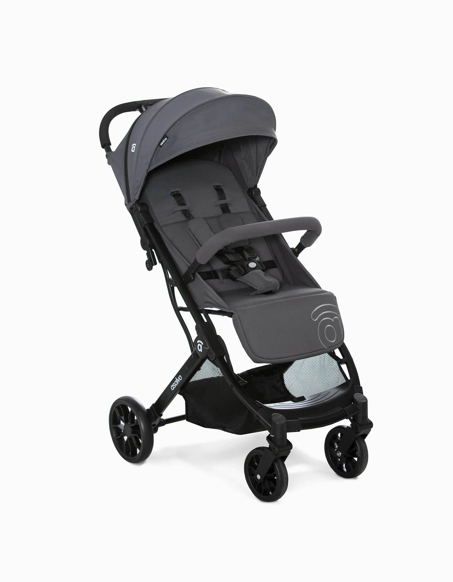 Stroller Asalvo Kubic 2, Grey