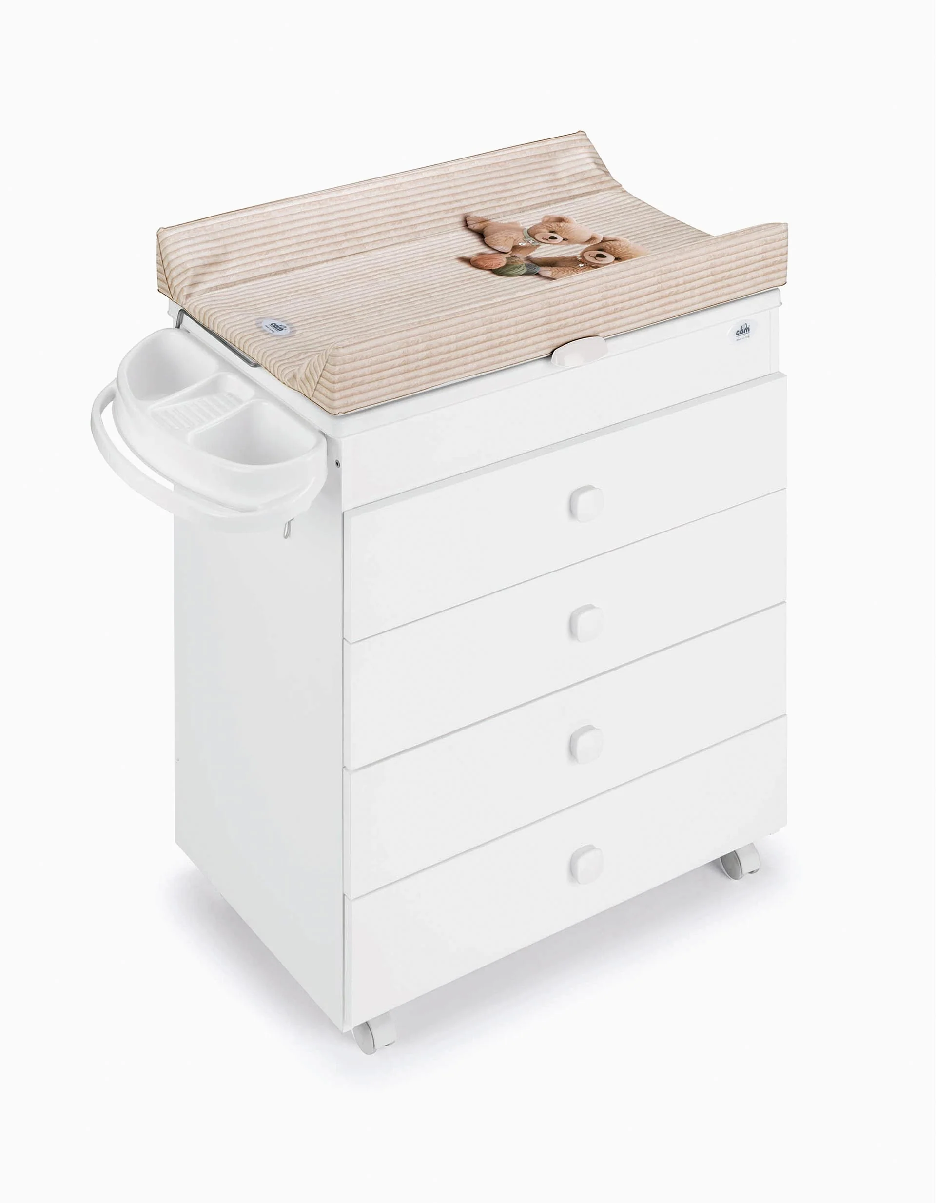 Bathtub and Chest of Drawers Asia Bear 264 Cam