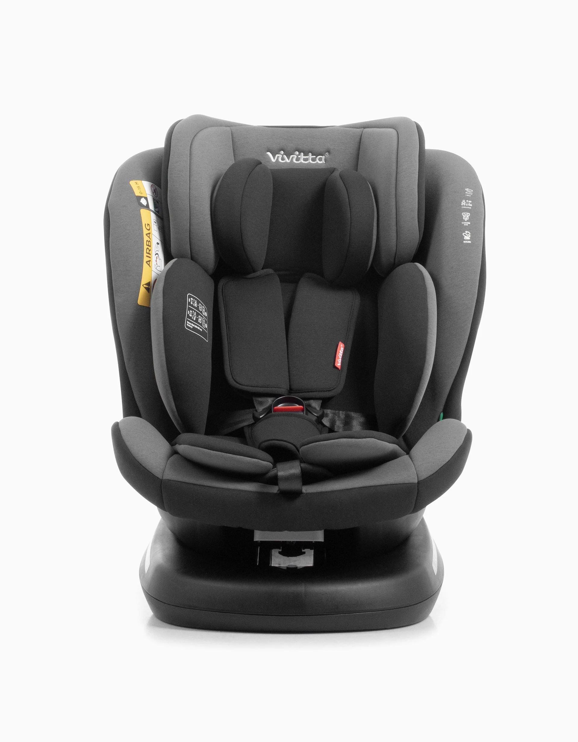 Car Seat Vivitta Sanna I-Belt, Grey Ceniza