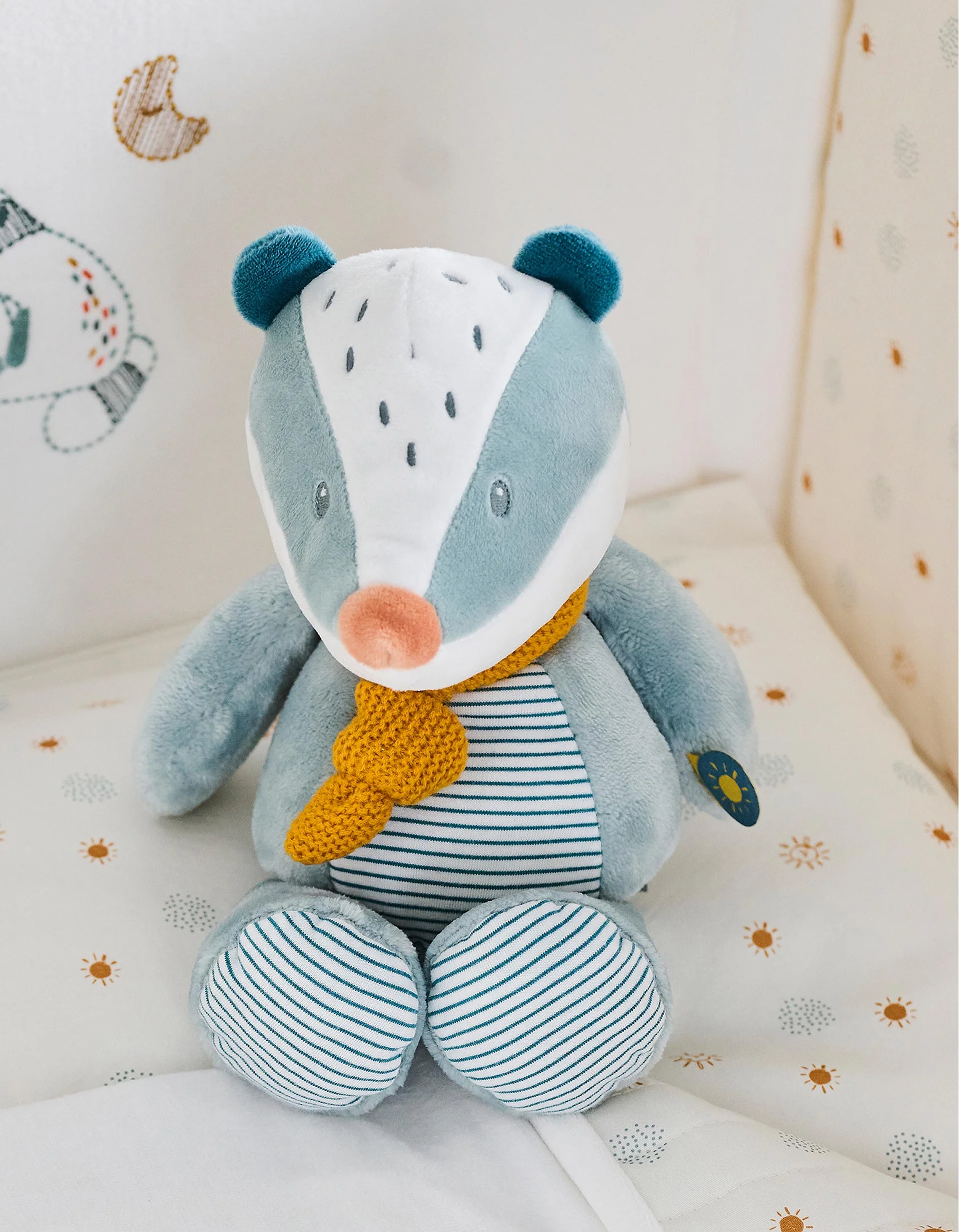 Nattou Felix The Badger Plush 32Cm
