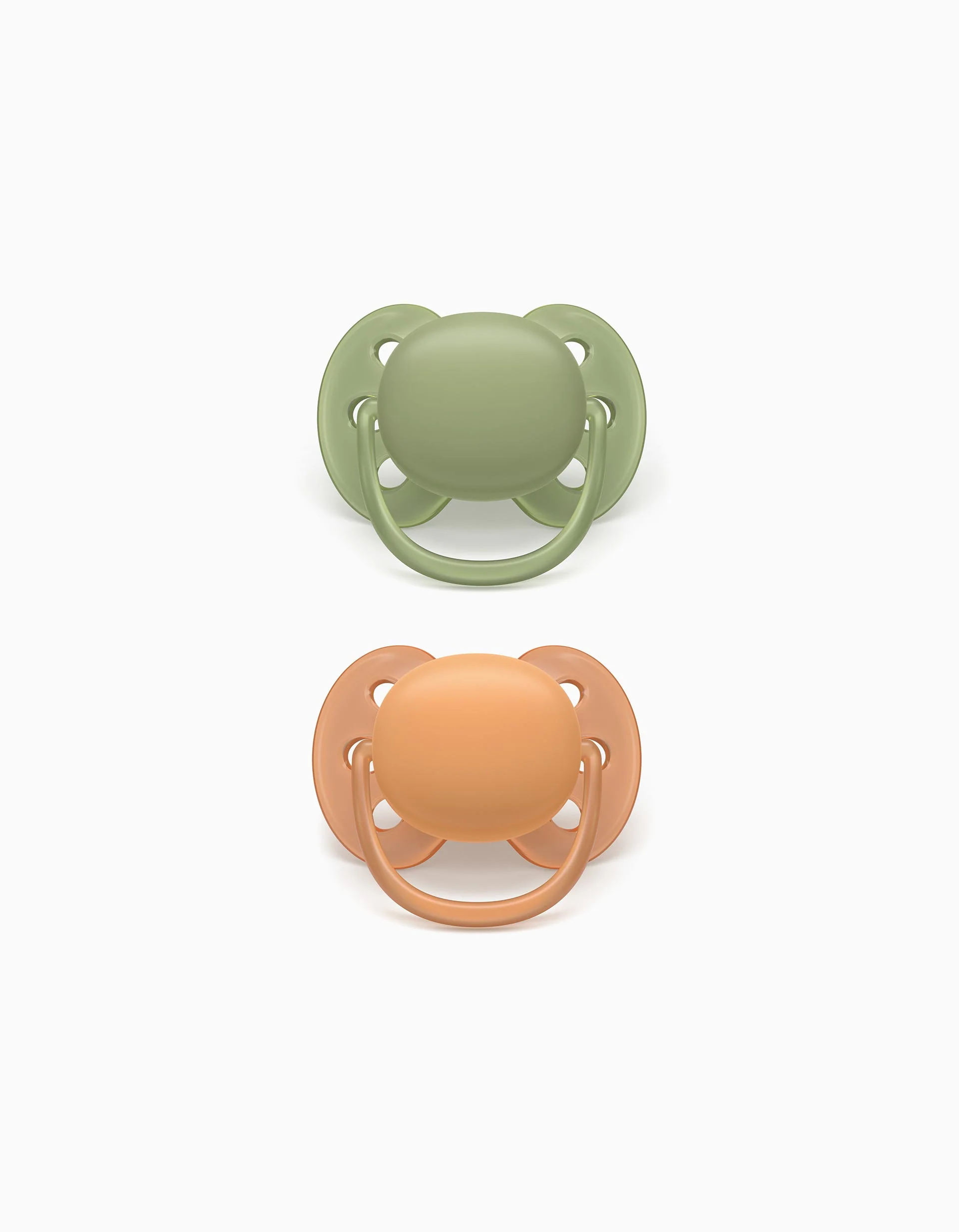 Pack of 2 Philips Avent Ultra Soft Soothers, 18M+