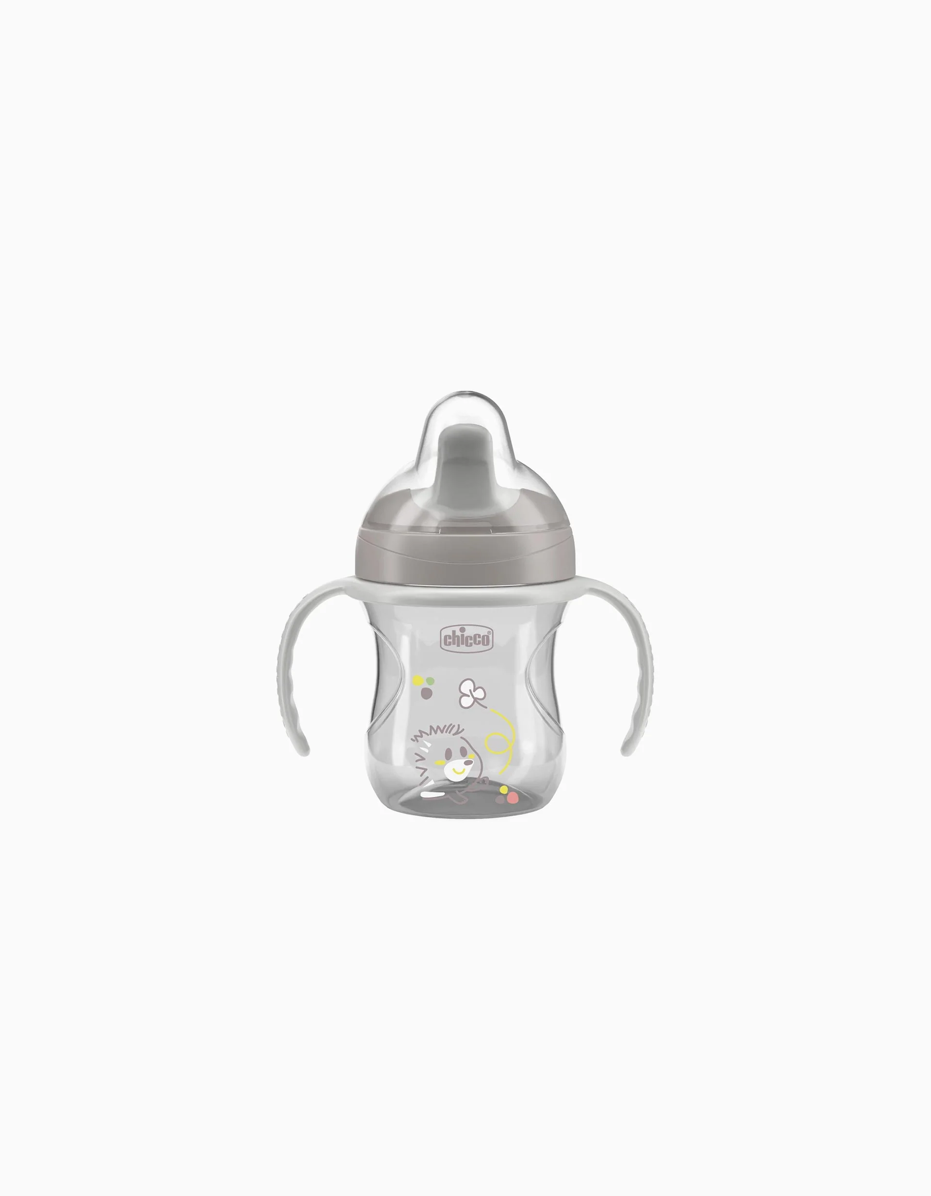 Chicco Learning Cup with Handles 6M+, Grey