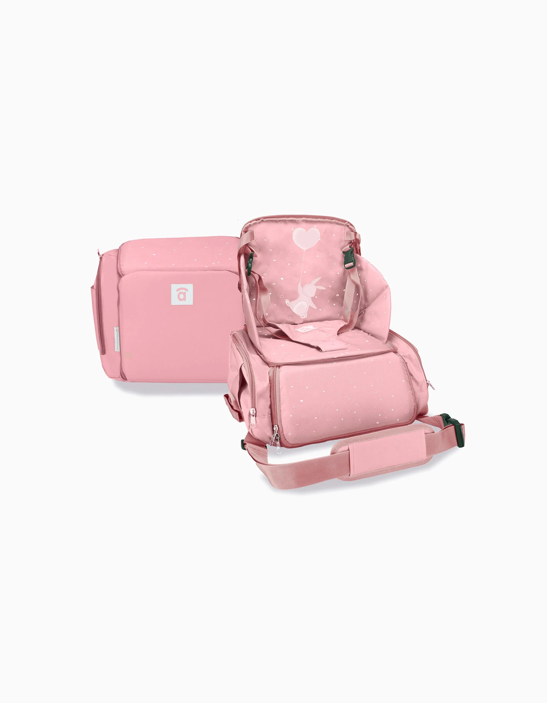 Booster Dining Chair Asalvo, Sushi Pink