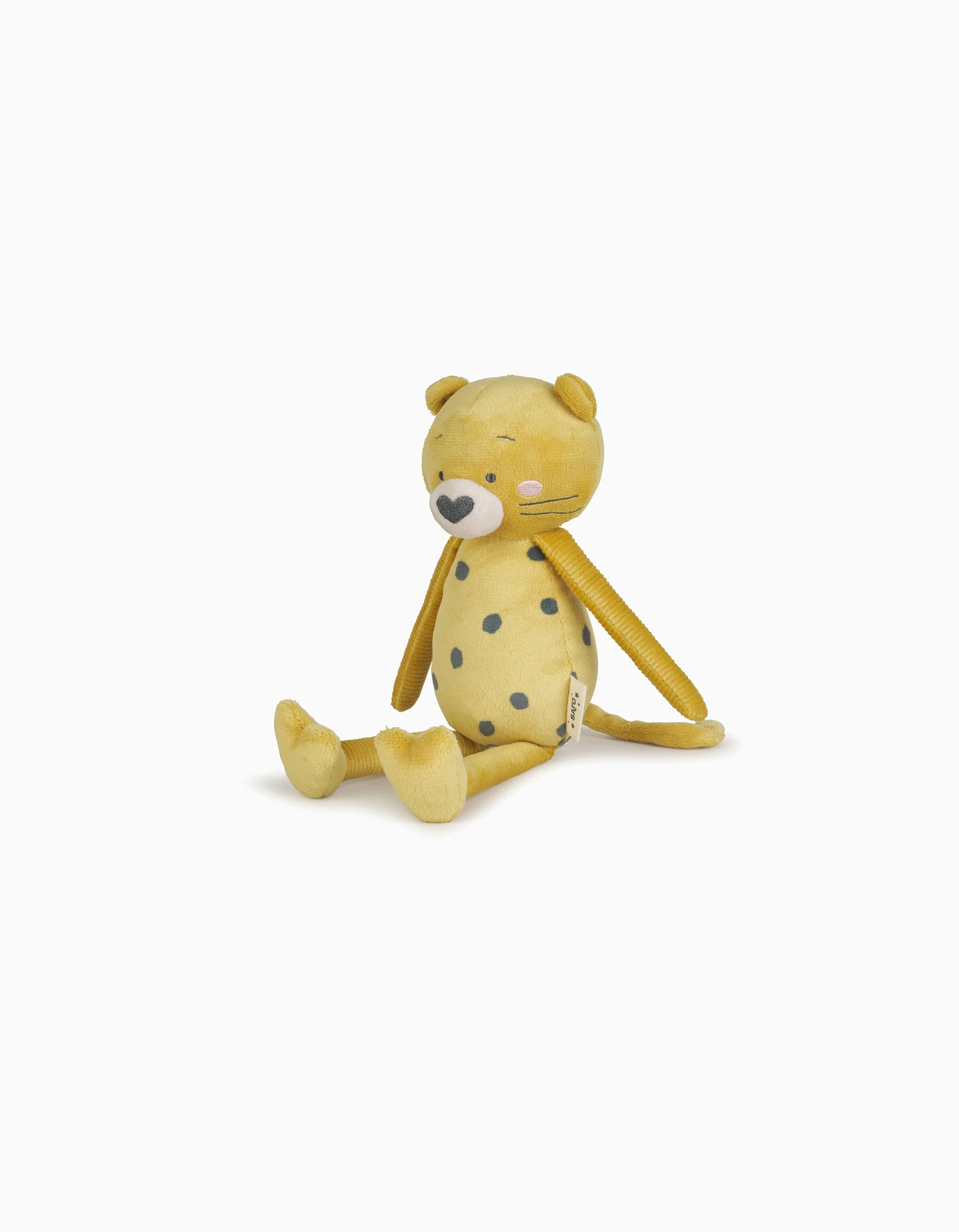 Cheetah Soft Toy with Long Legs Saro 0M+