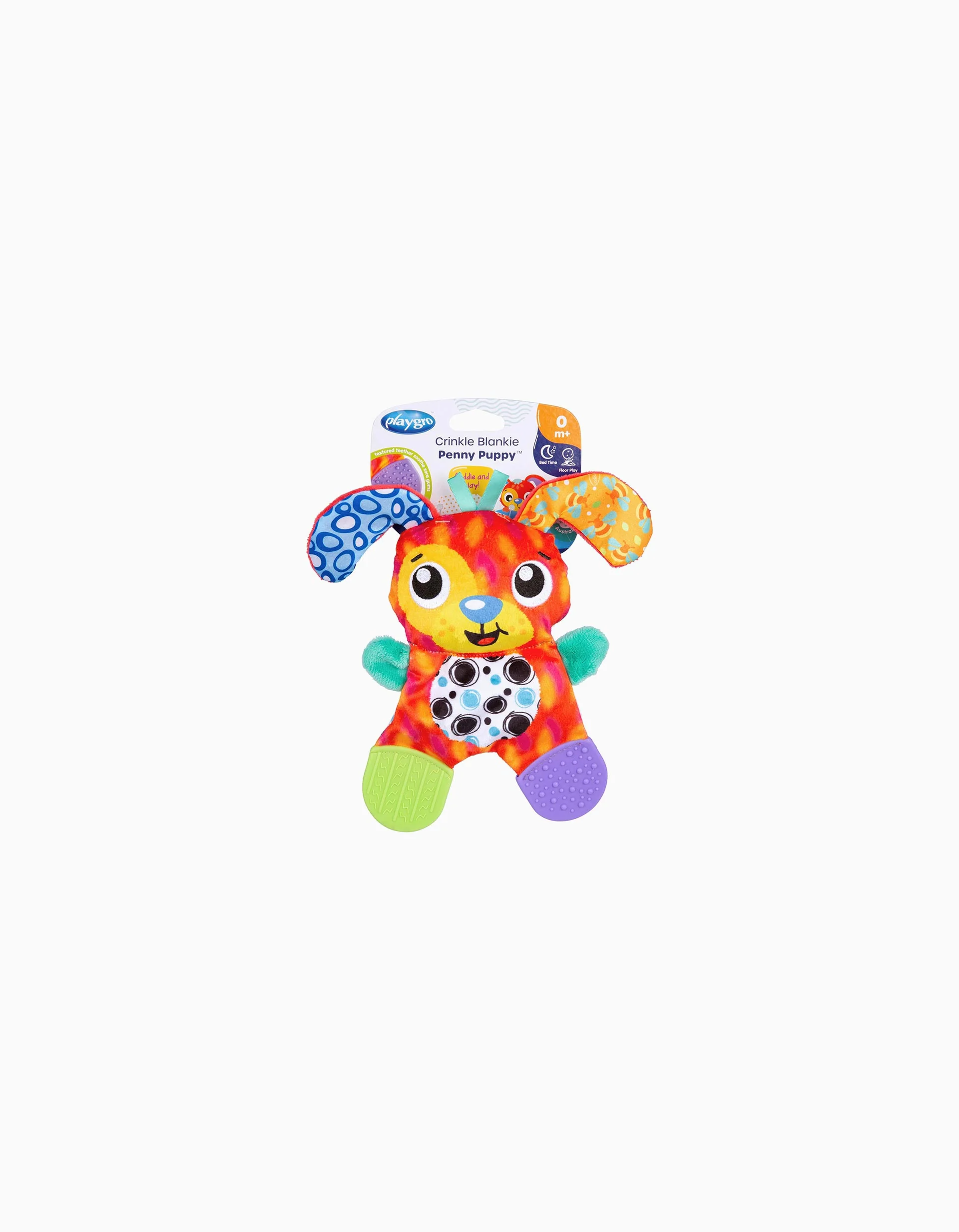 Crinkle Blankie Penny Puppy Playgro 0M+