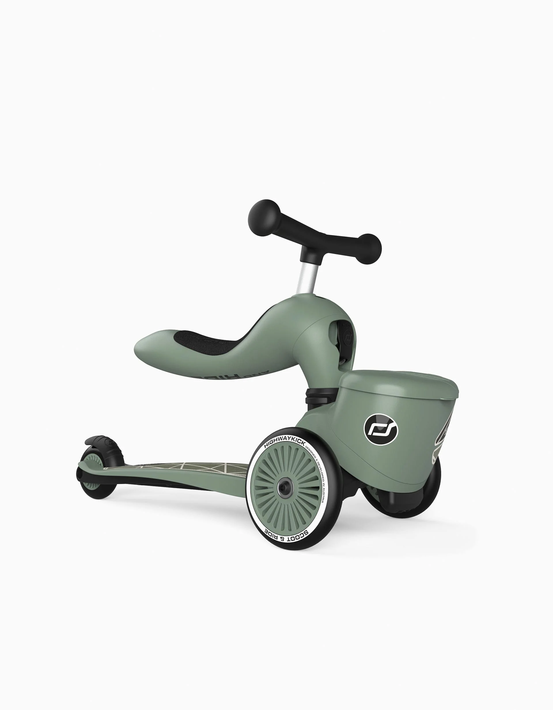 Scooter Highwaykick 1 Lifestyle Scoot & Ride 12M+, Green Lines