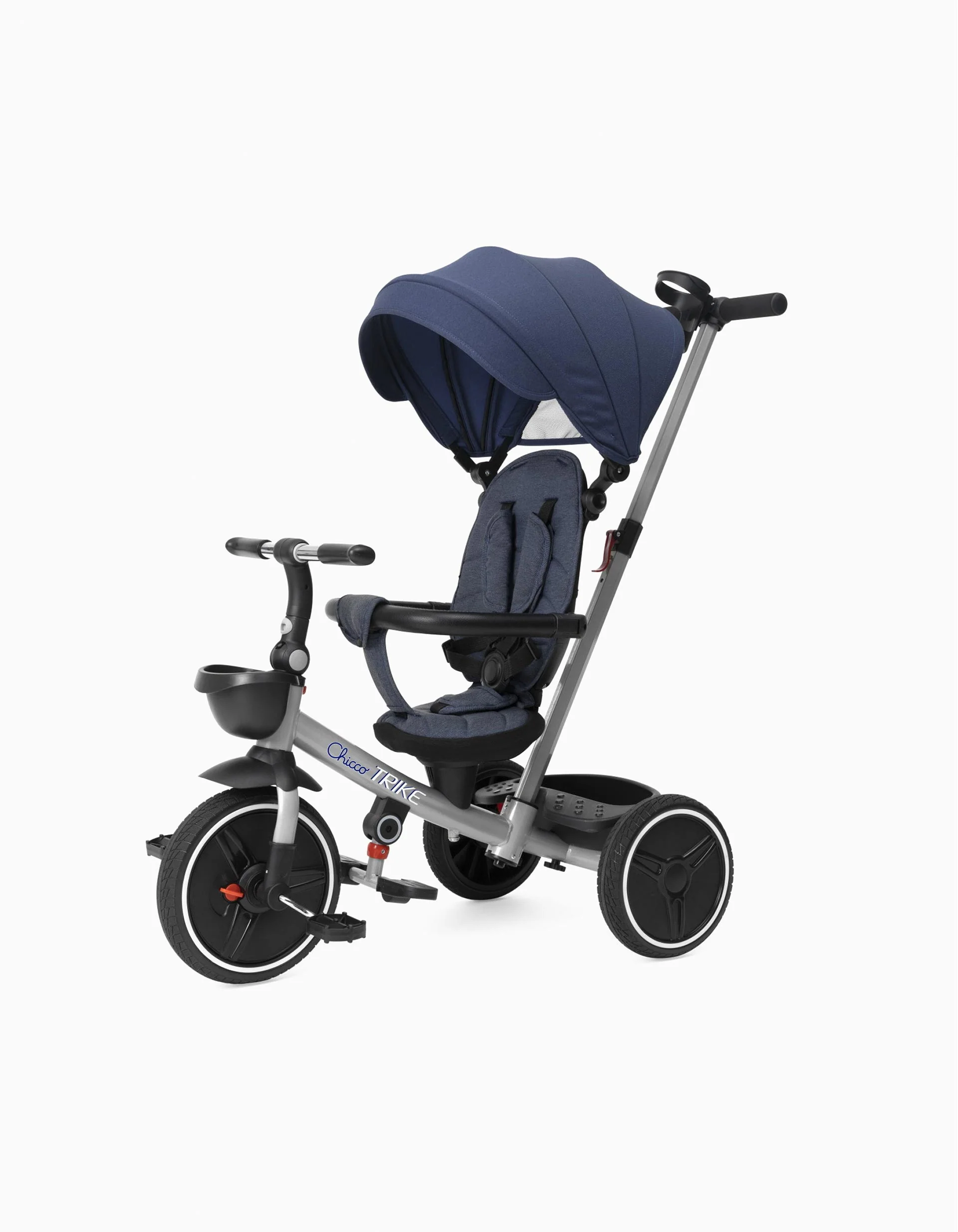 Evolutionary Folding Tricycle 4 In 1 Chicco Trike 10M+, Blue