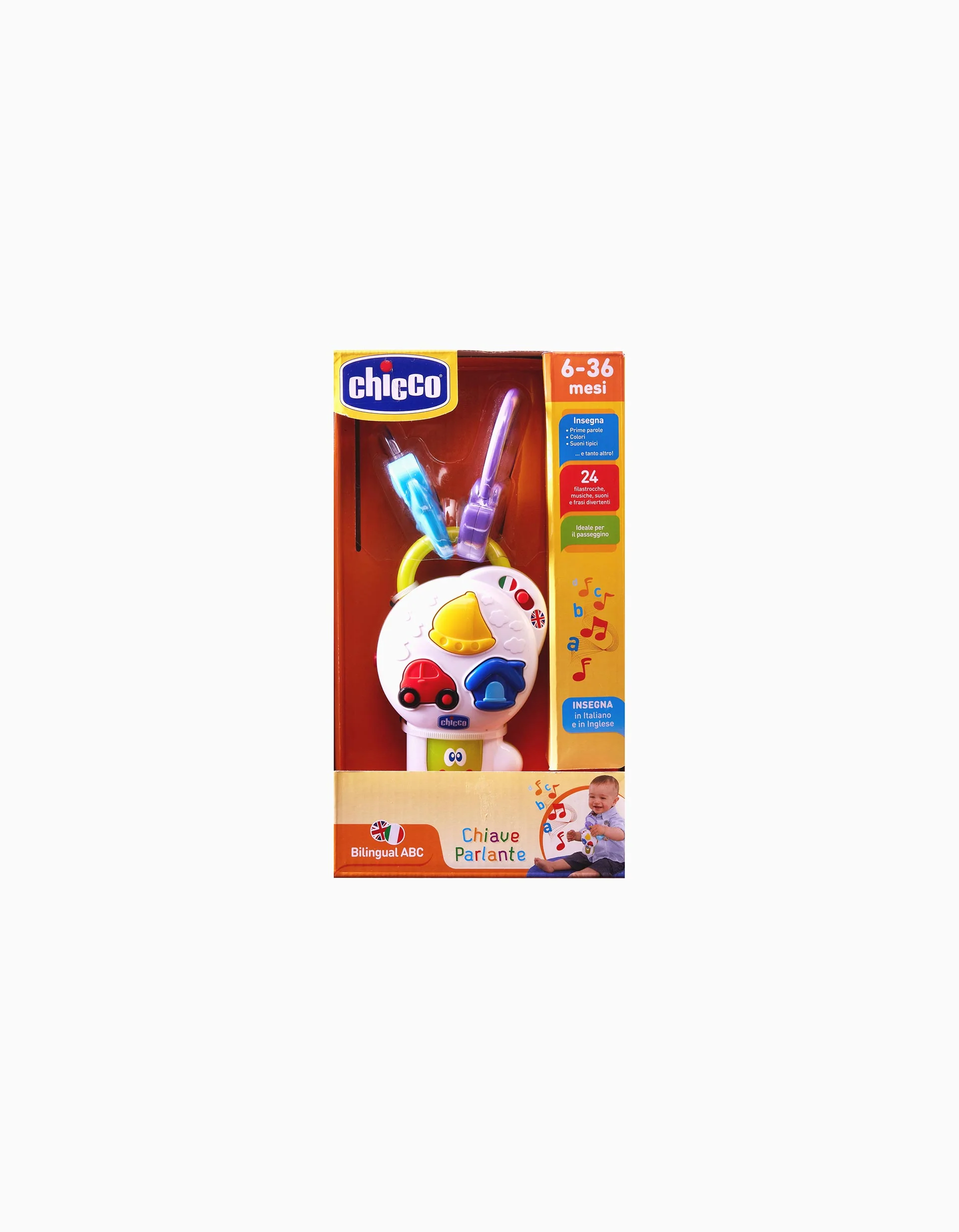 Chicco Bilingual Talking Key 6M+