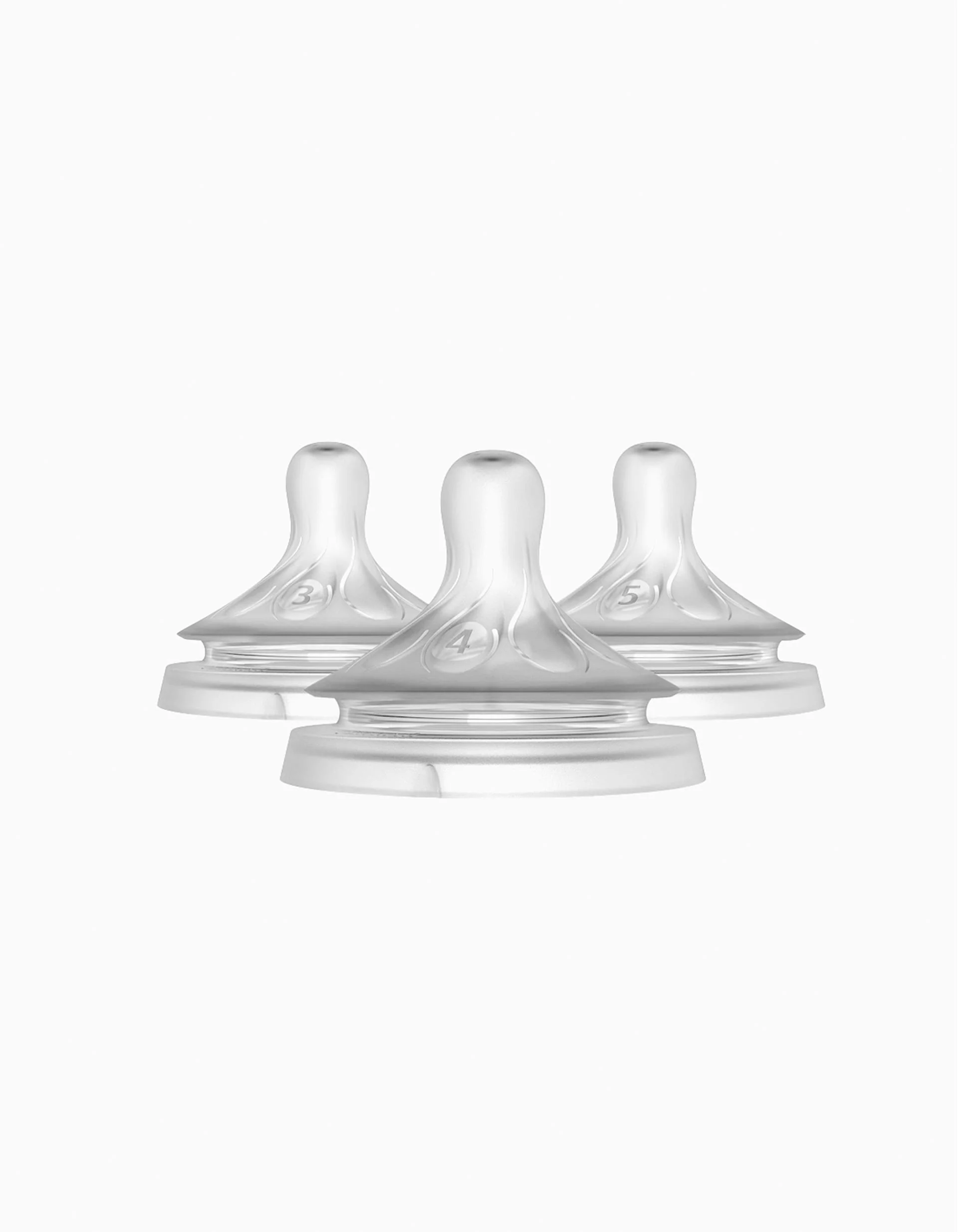 Pack of 3 Natural Response Silicone Teats Philips Avent, 1M+