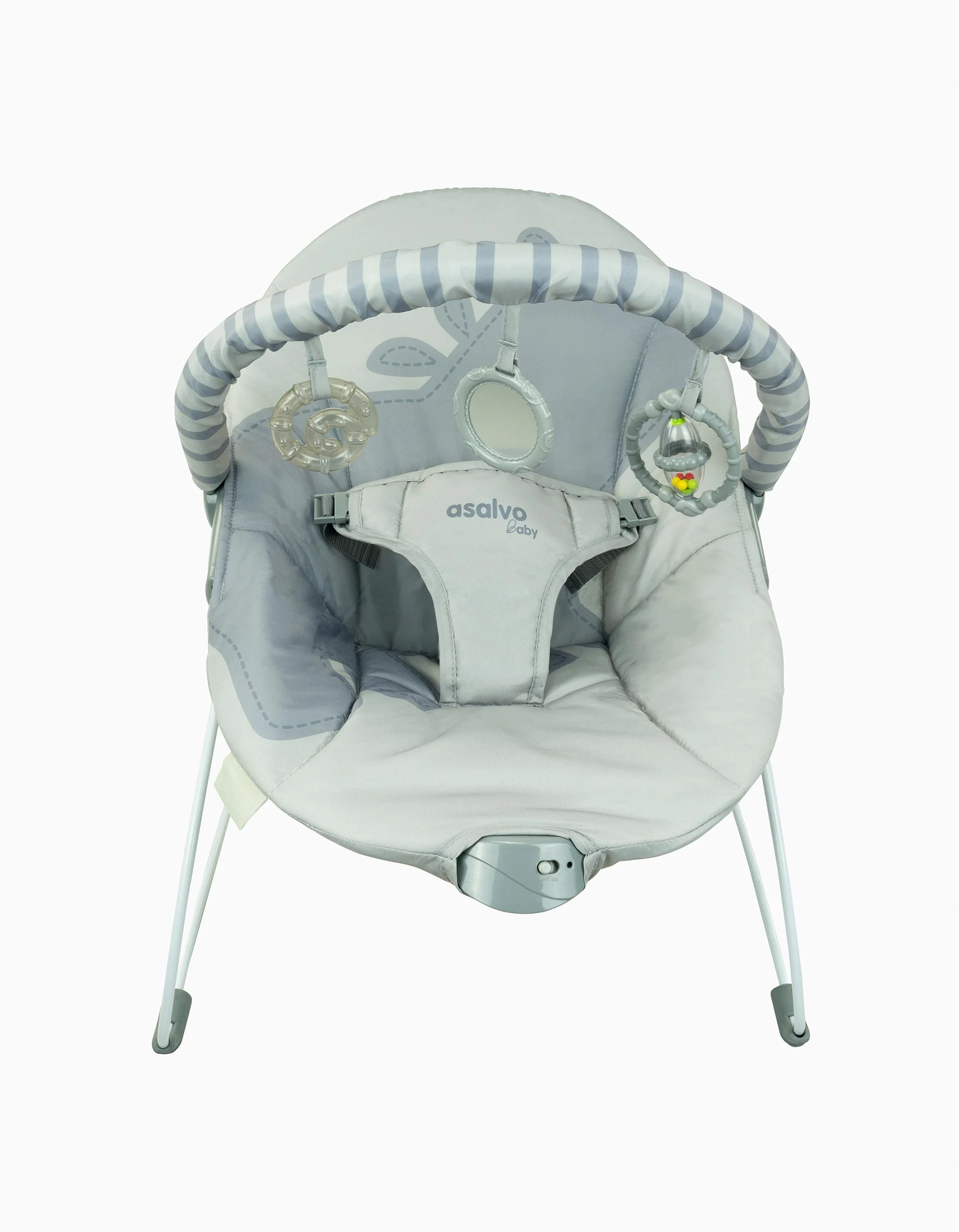 Cadeira De Repouso Asalvo Mumy Hippo Grey