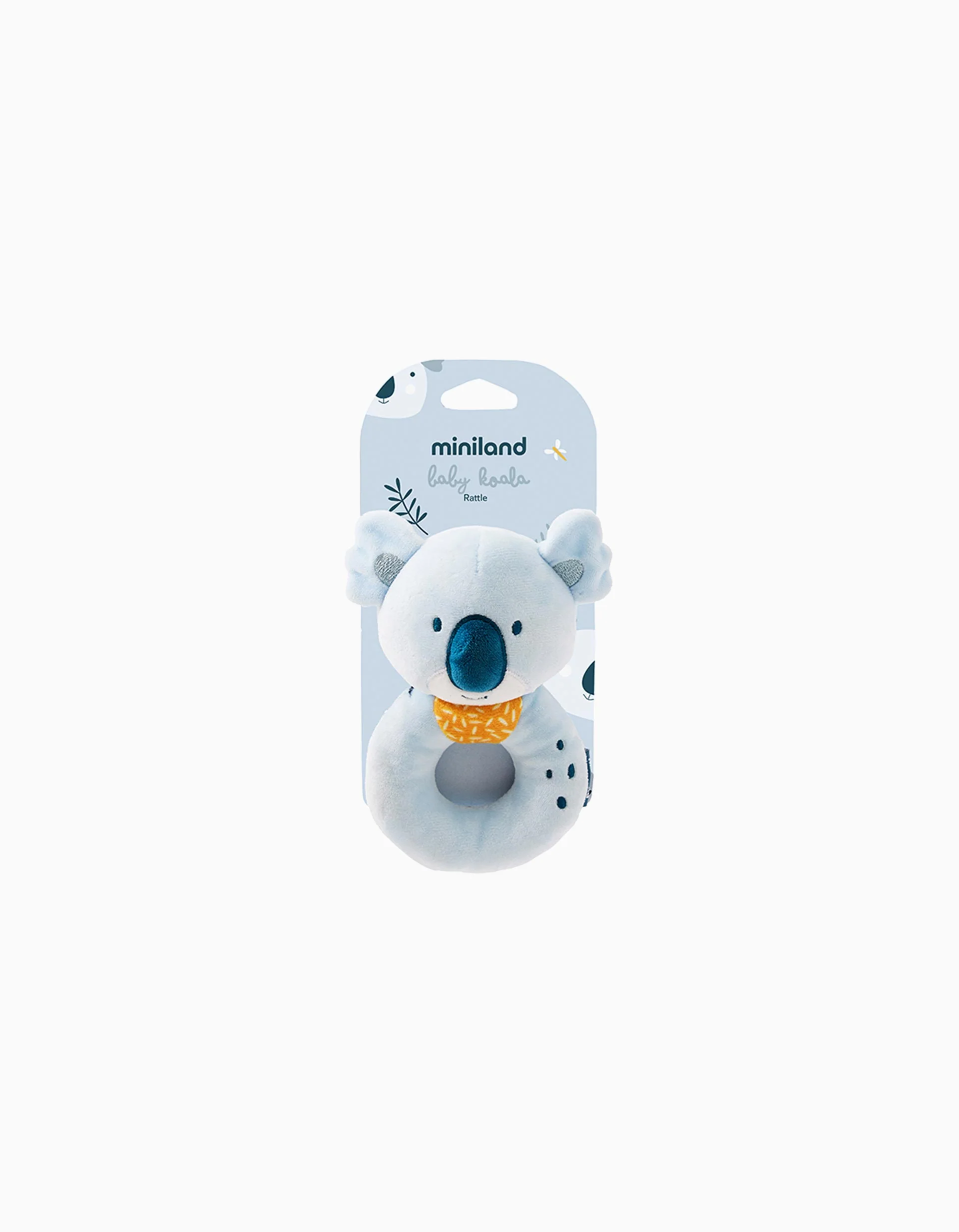 Rattle Baby Deer by Miniland 0M+, Blue