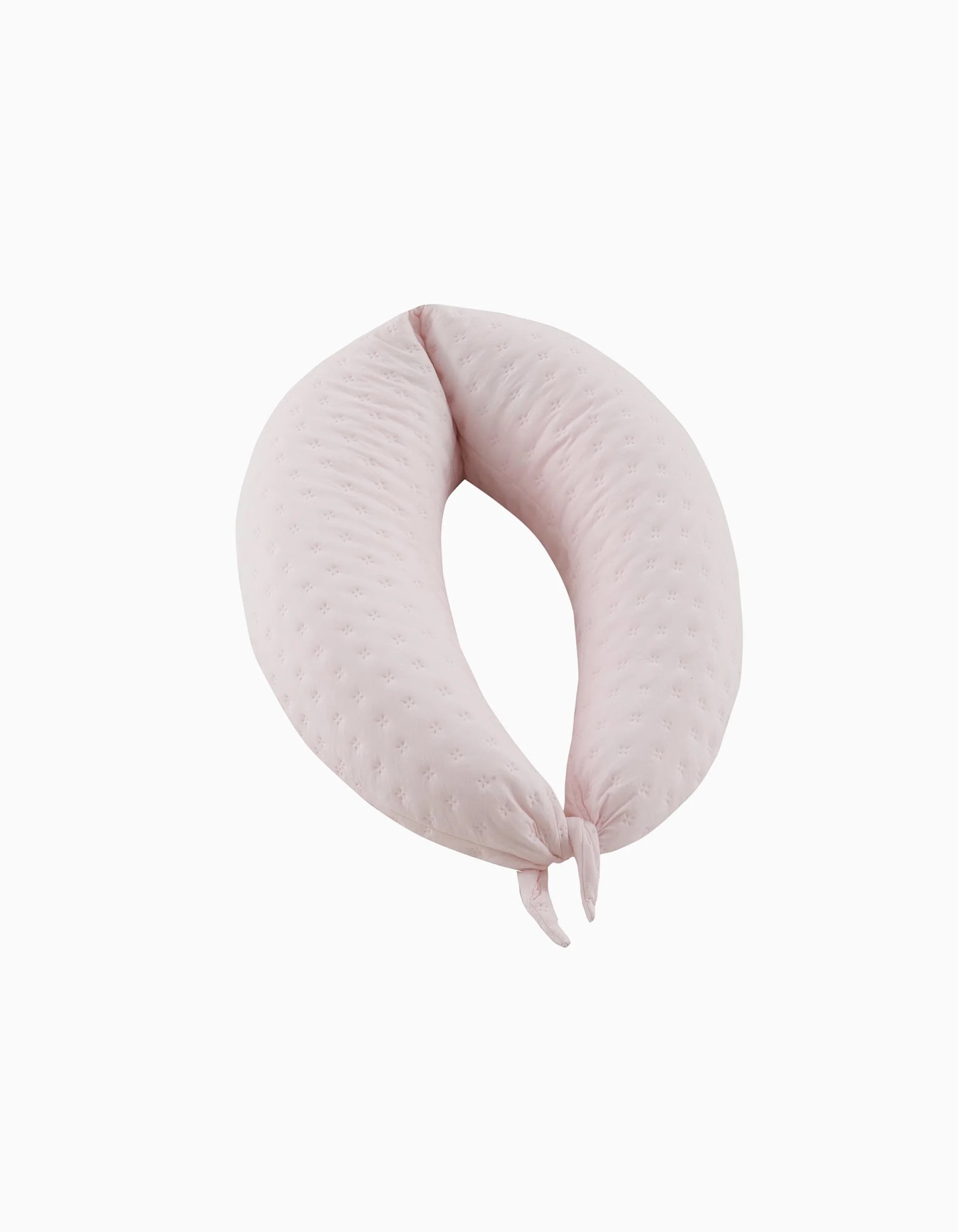 Breastfeeding Pillow Cambrass 80x185x16 cm, Soft Pink