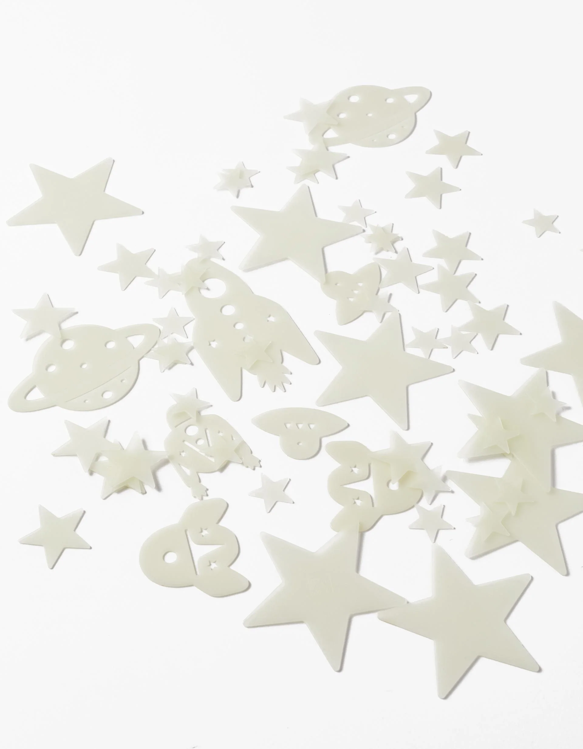 62 Glow In The Dark Stickers Djeco