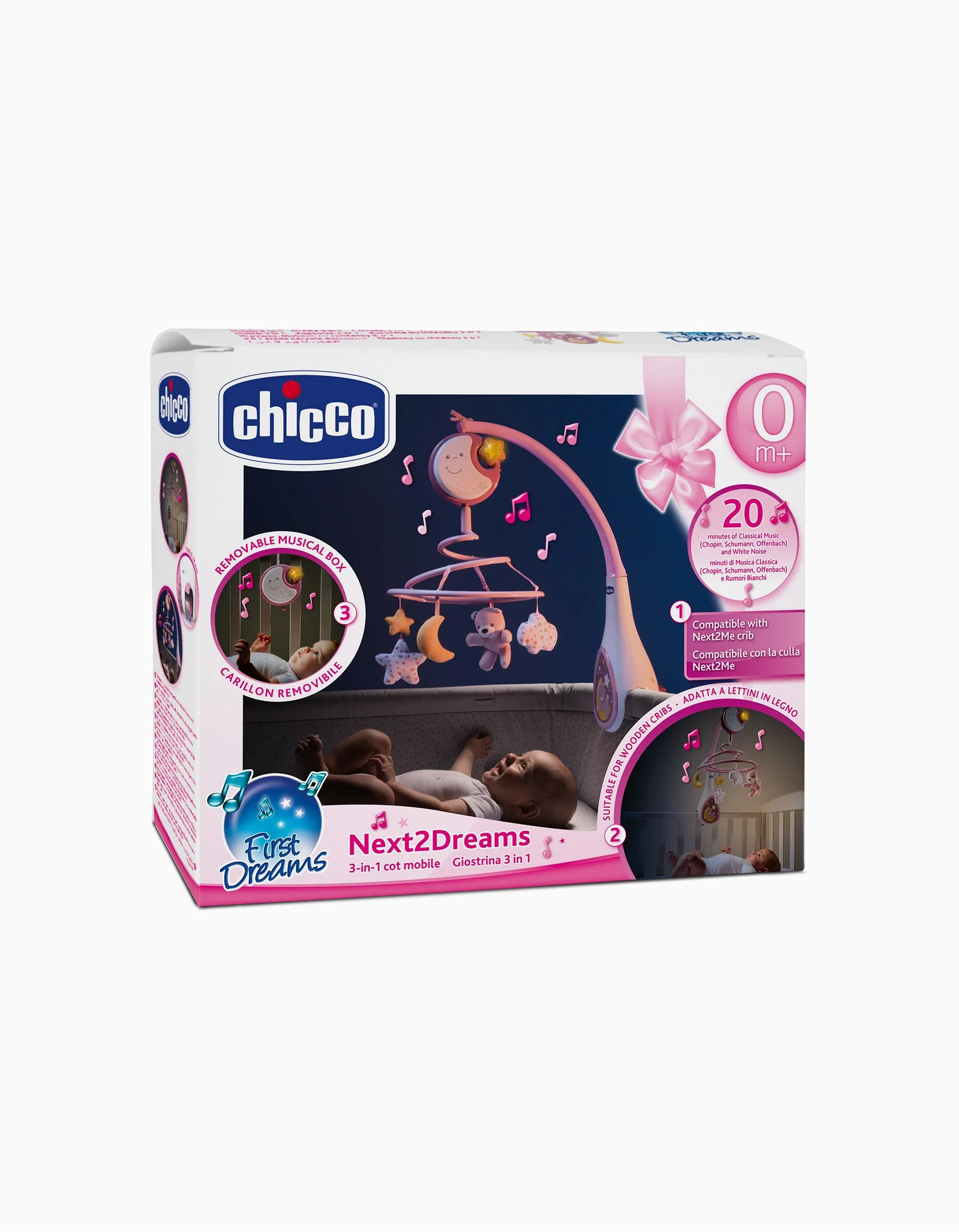 Mobile Pink Next2Dreams By Chicco