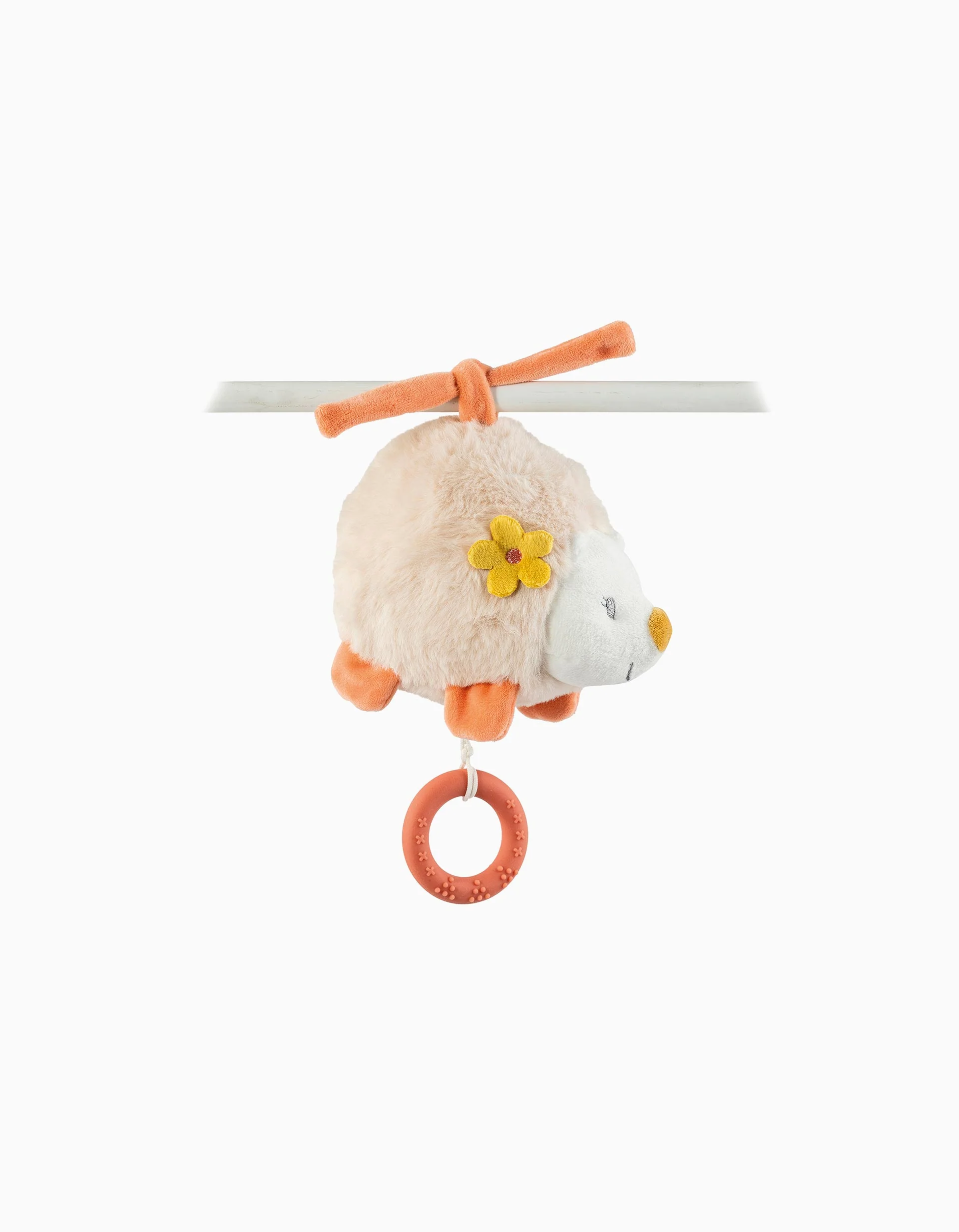 Nattou 23Cm Mini Musical Plush, Zoe Hedgehog