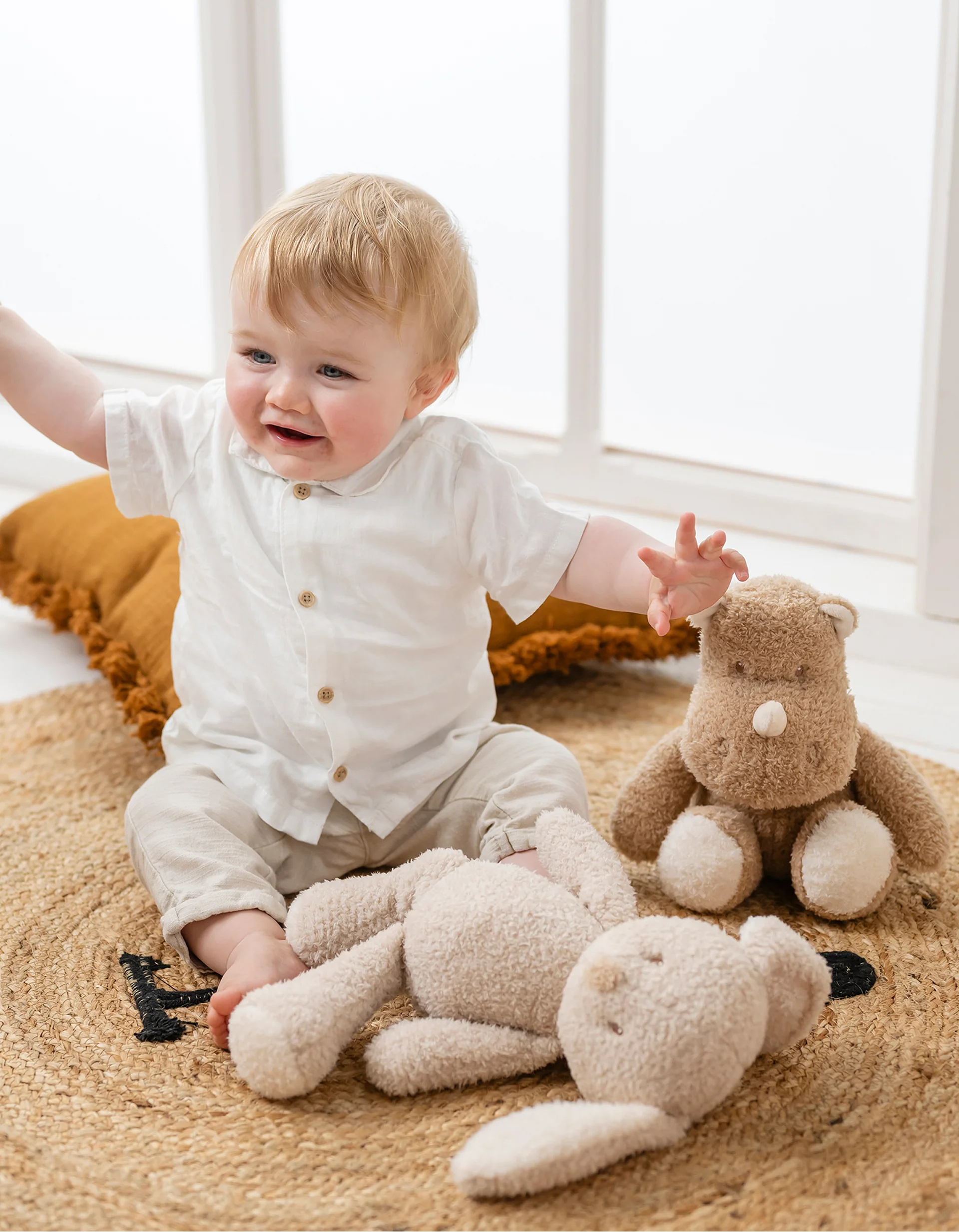 Teddy Bunny Nattou Plush 0M+