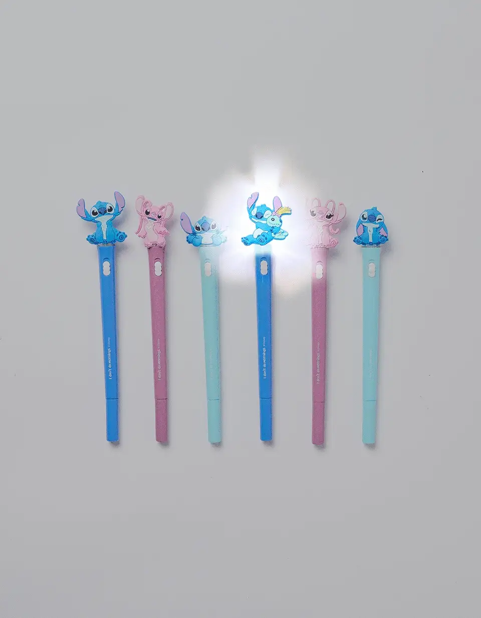 Flashlight Pen with Stitch for Children, Blue/Purple Assorted