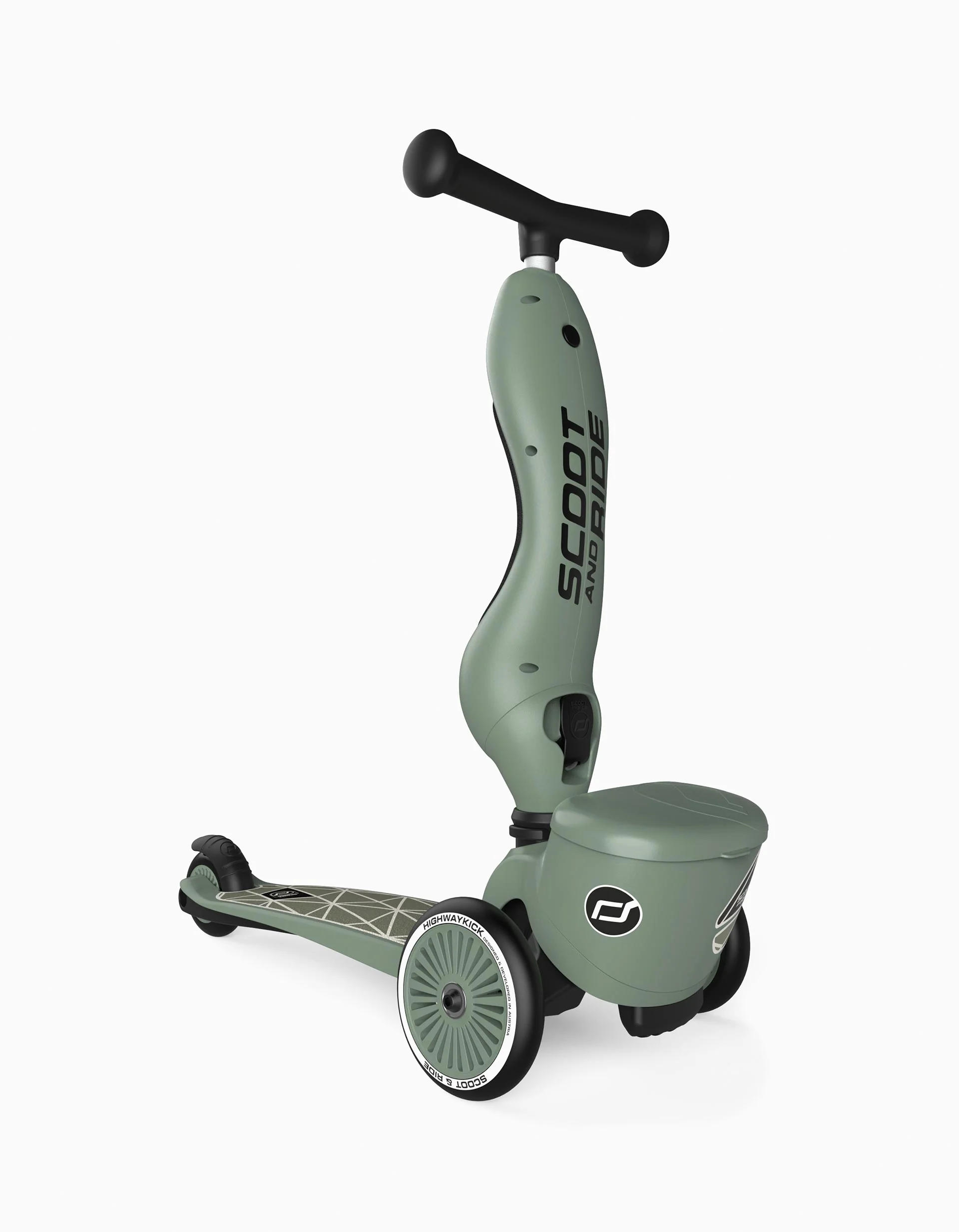 Scooter Highwaykick 1 Lifestyle Scoot & Ride 12M+, Green Lines