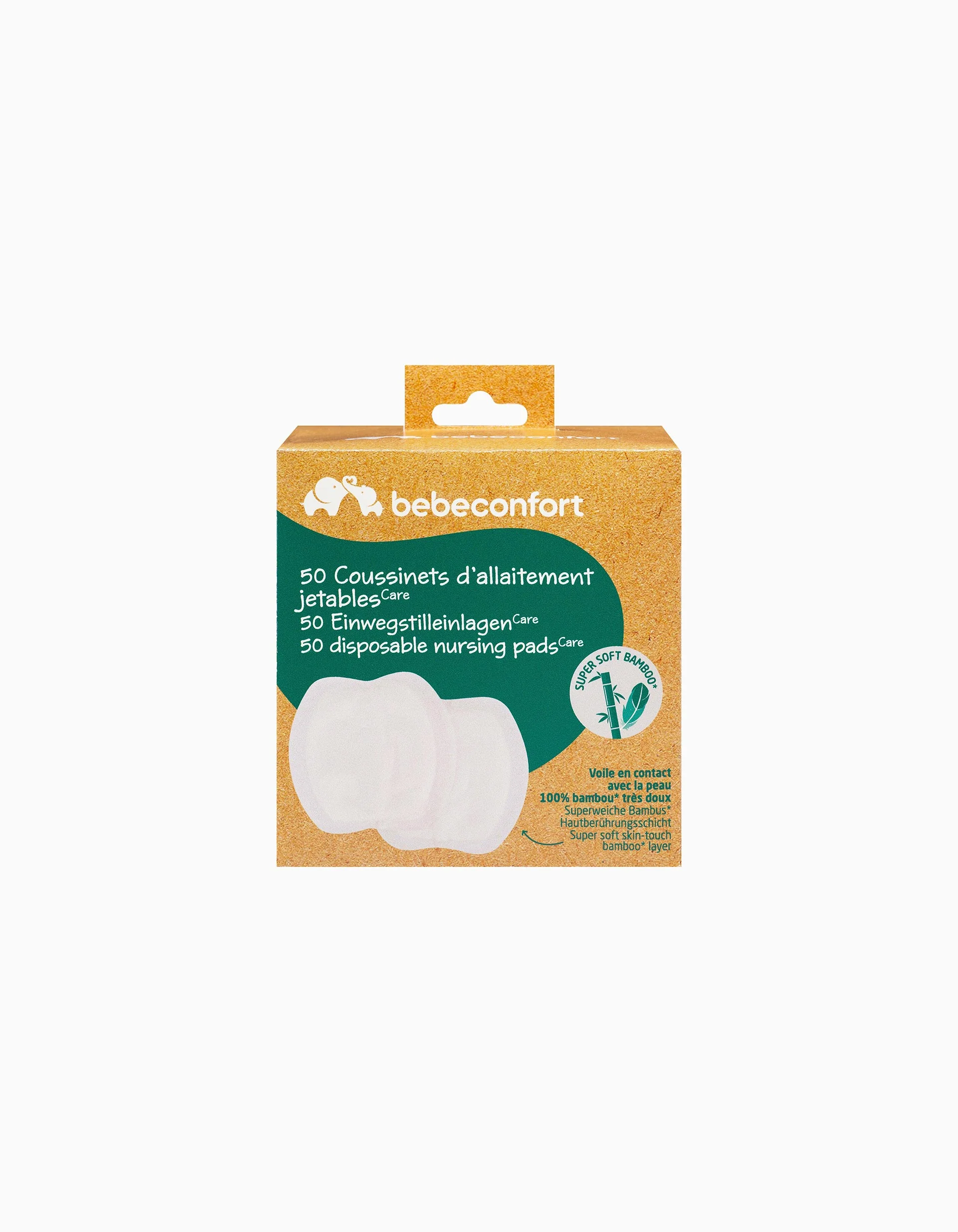 Pack of 50 Disposable Nursing Pads Bebe Confort