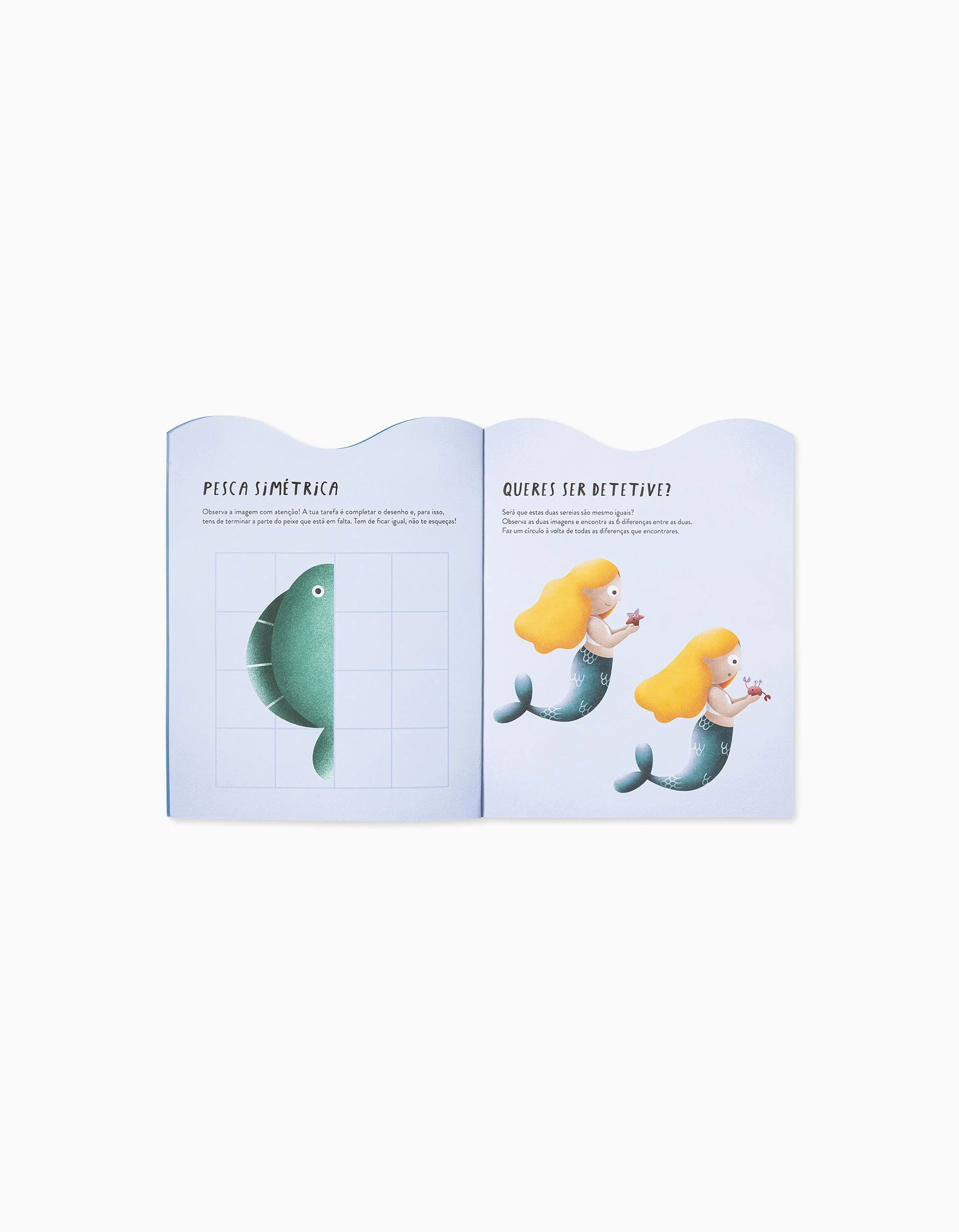 Mermaid Sticker Activity Book Edicare 6Y+