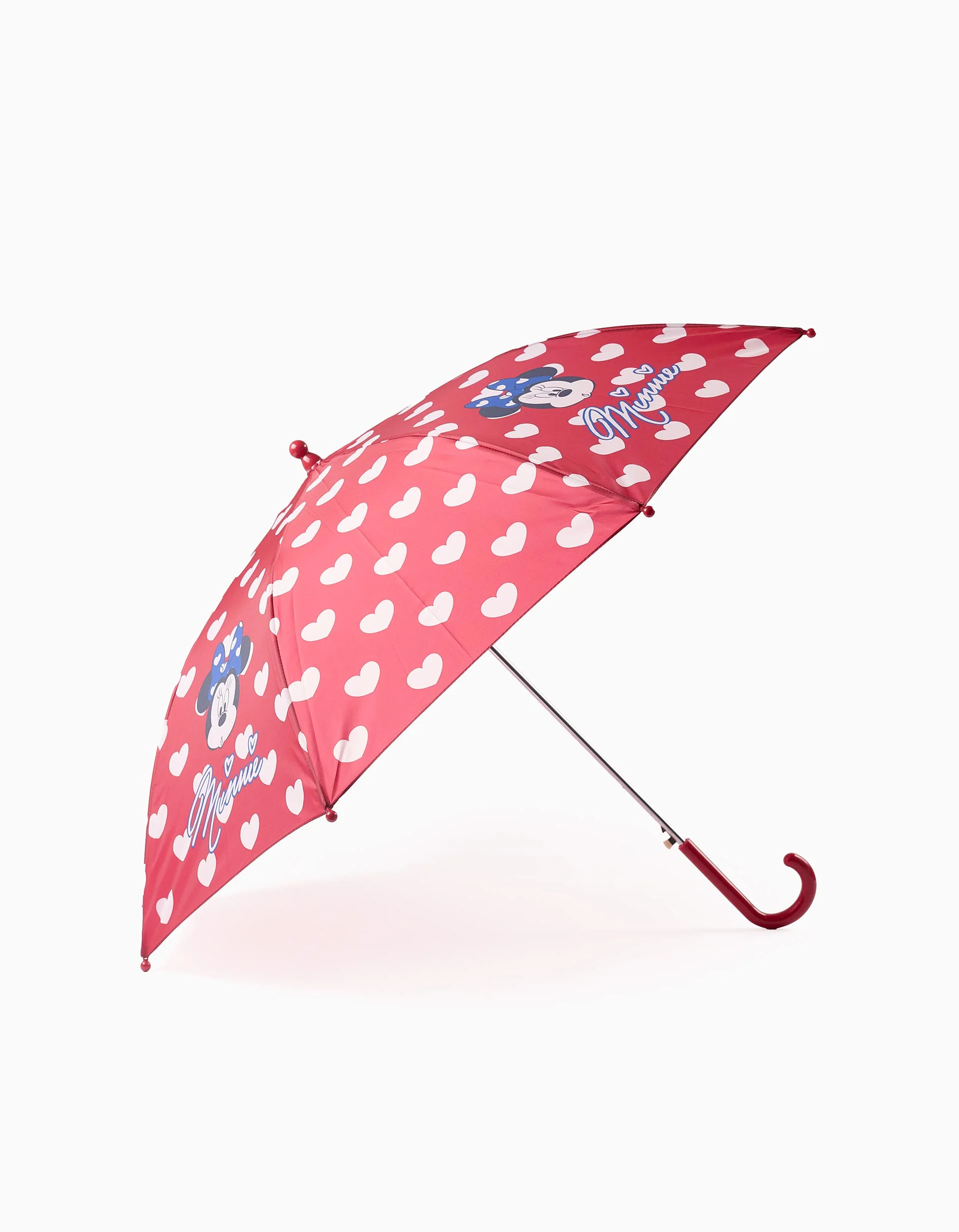 Umbrella with Minnie Design for Girls, Red