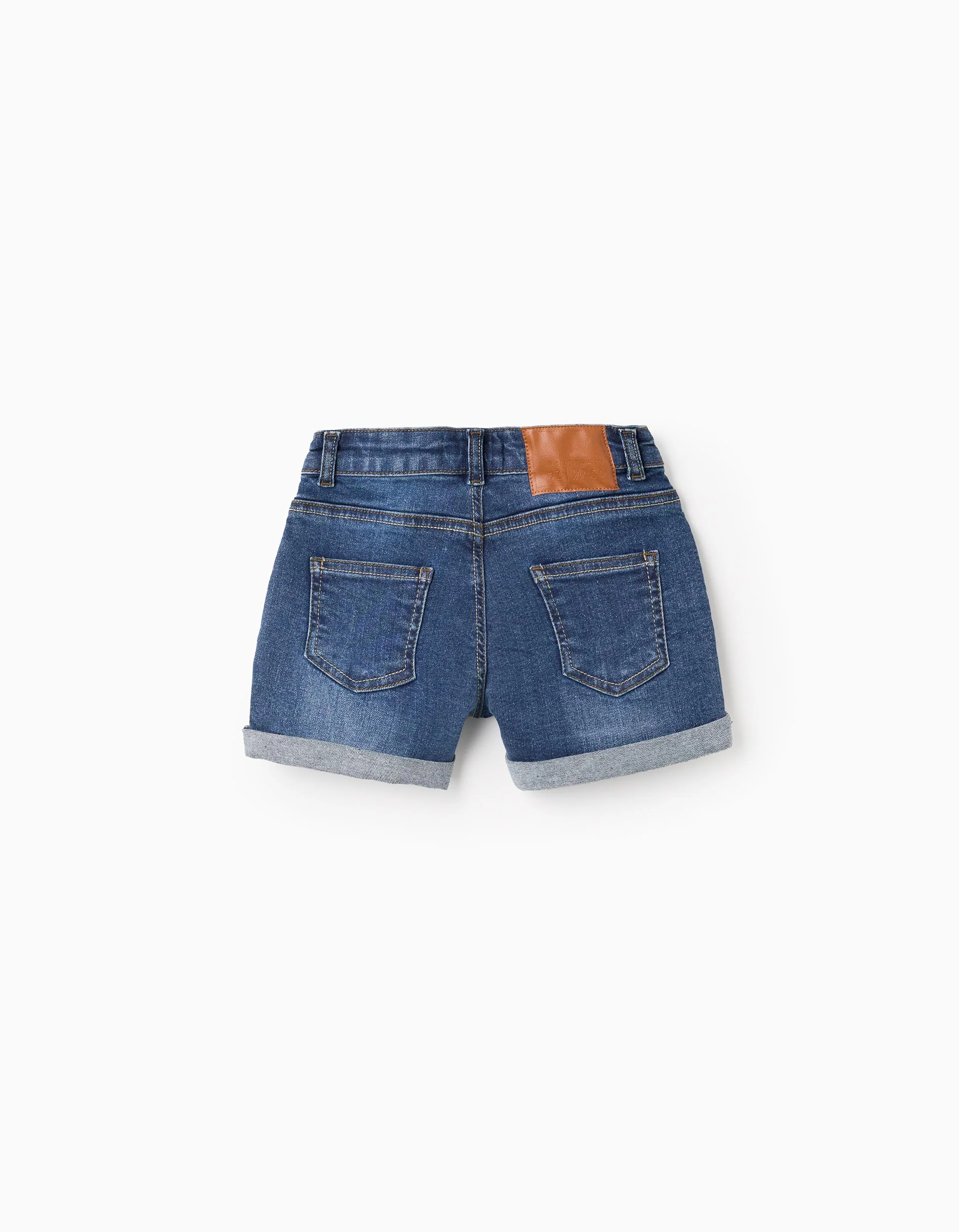 Denim Shorts for Girls, Blue