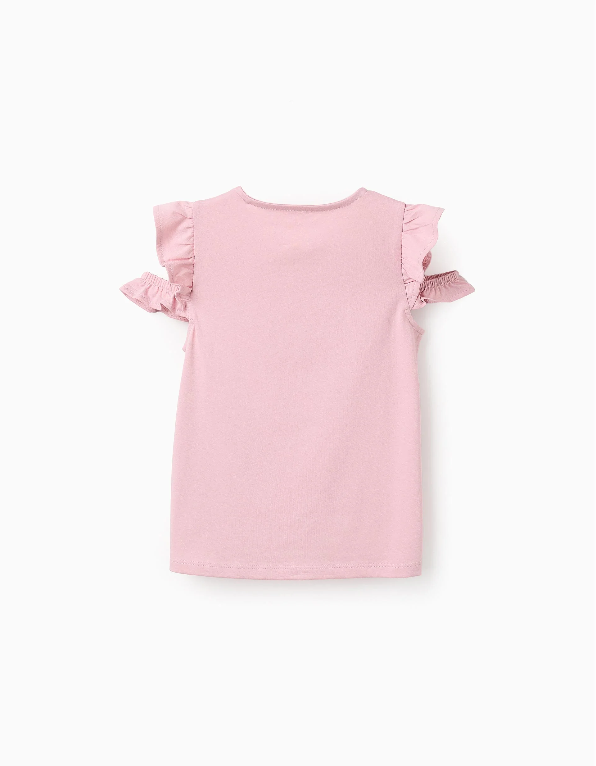 Cotton Off-Shoulder T-shirt for Girls 'Minnie', Pink