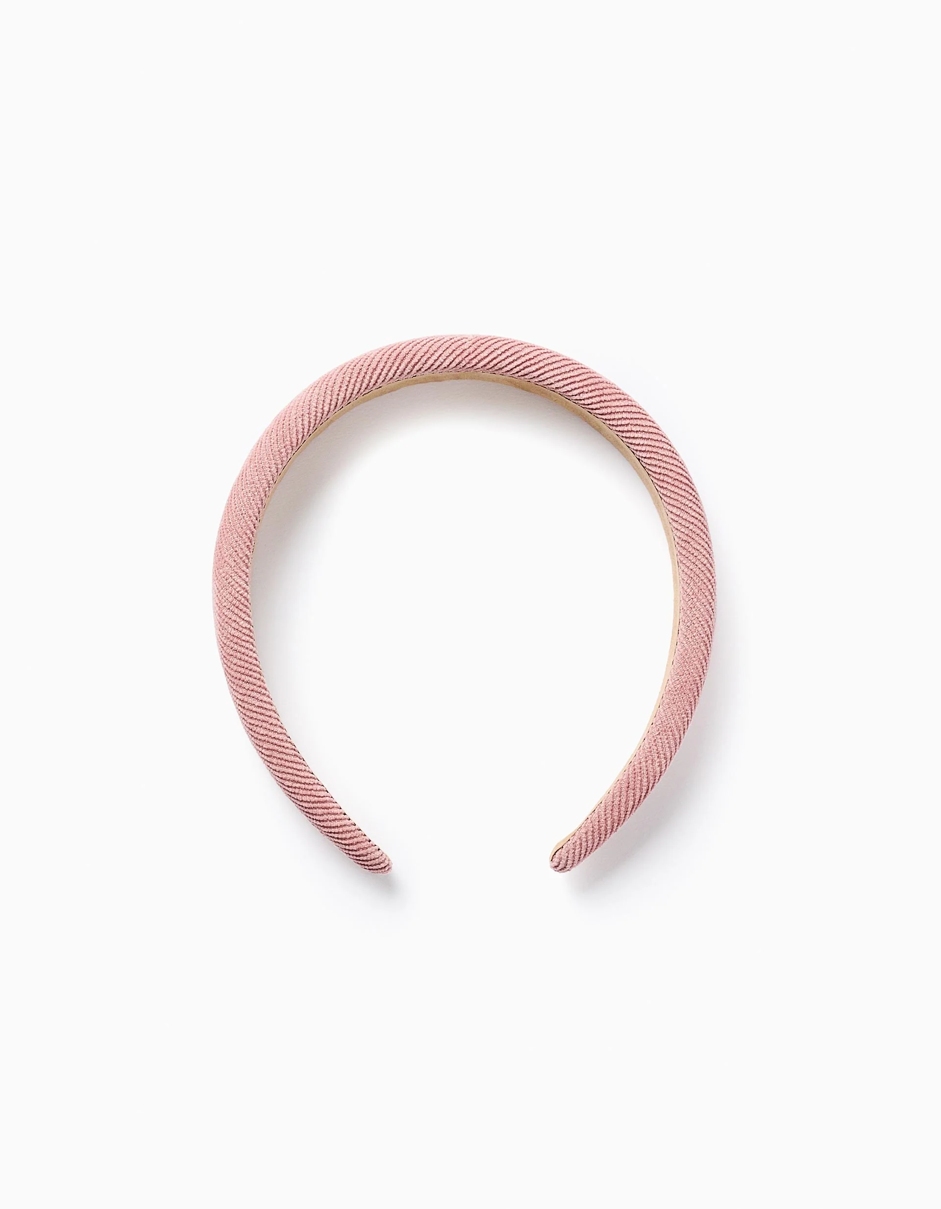 Padded Bombazine Headband for Babies and Girls, Pink