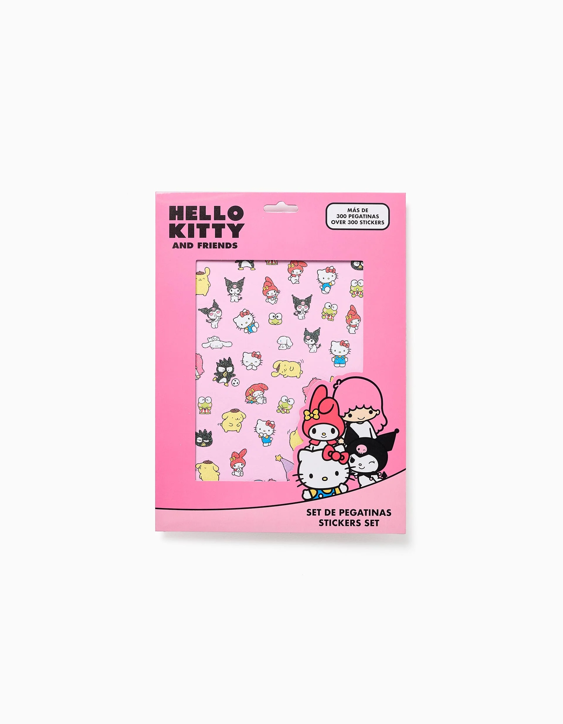 Pack of 300+ Hello Kitty stickers for girls, 3Y+