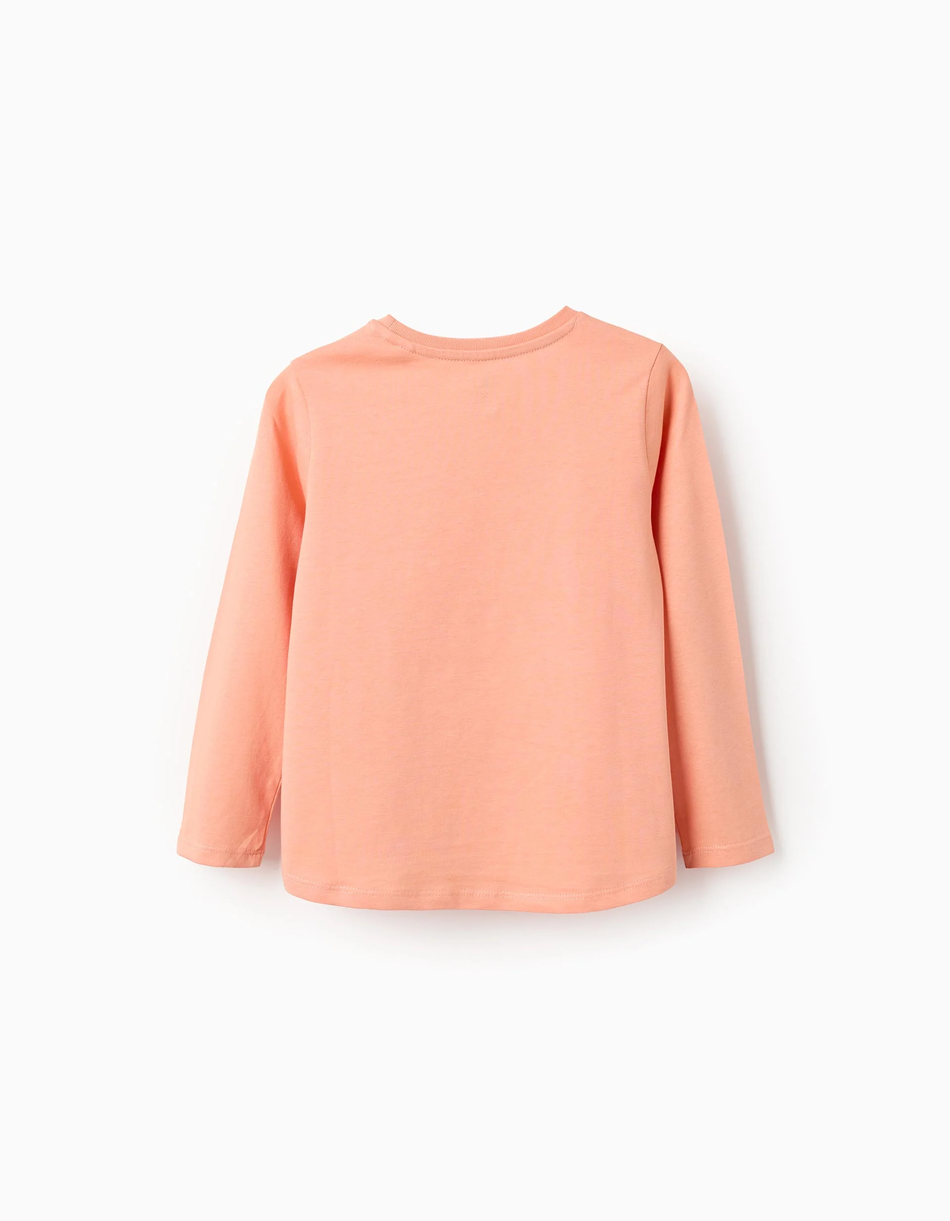 Long-sleeved Cotton T-shirt for Girls 'Stockholm', Orange