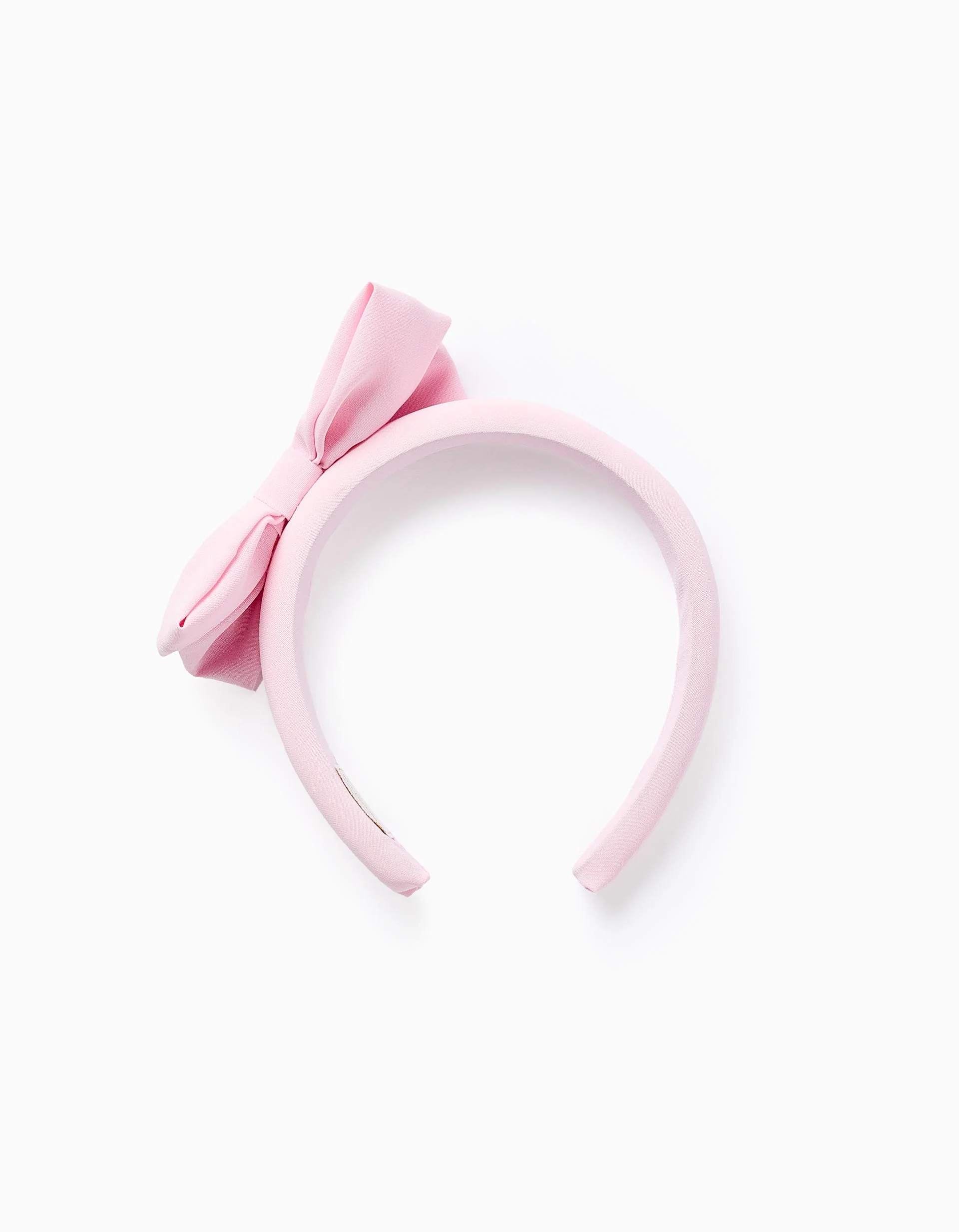 Padded Headband with Bow for Babies and Girls, Pink