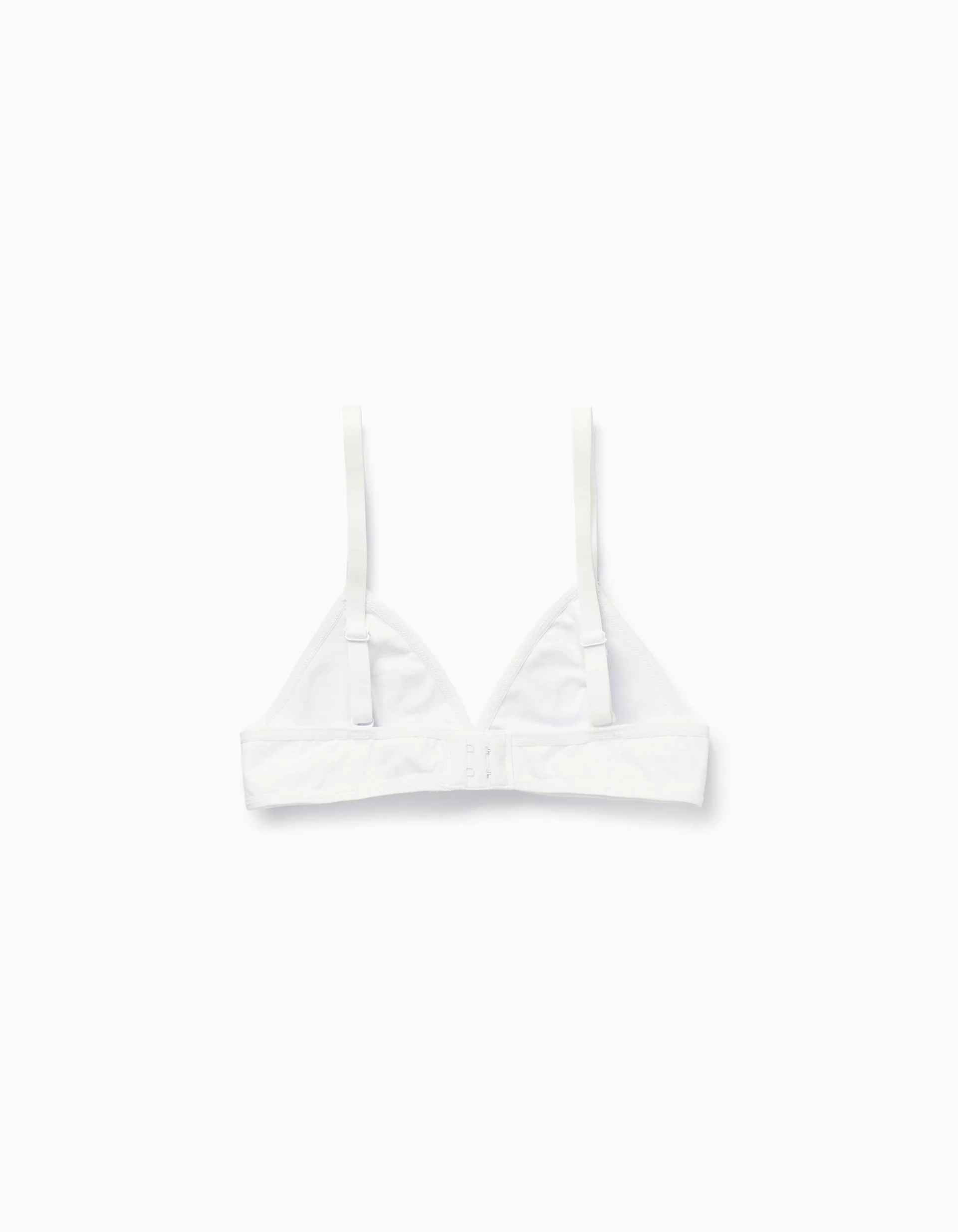 2 Pack Bras for Girls, White