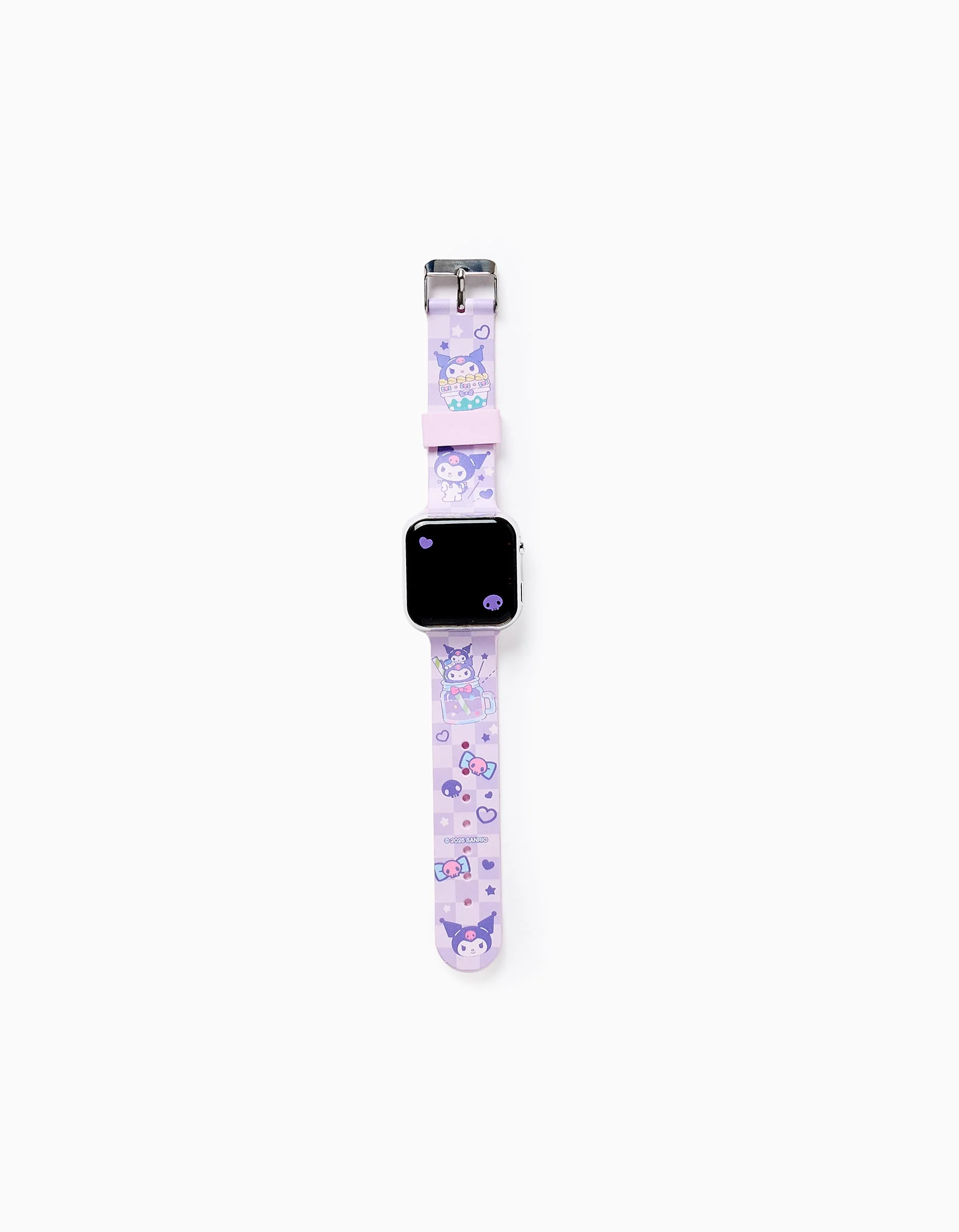 Kuromi led watch for girls, pink