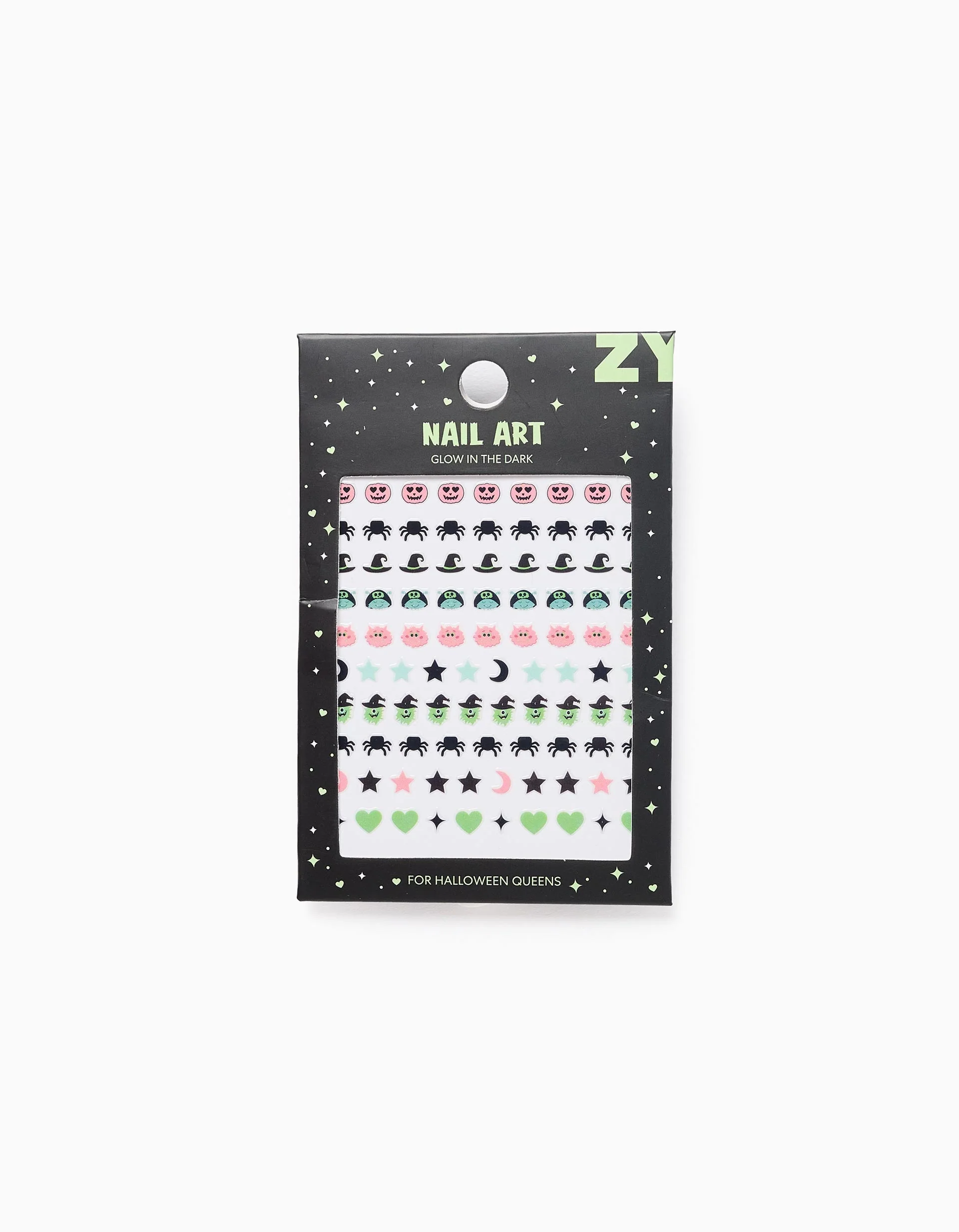 Glow in the Dark Nail Stickers for Babies and Girls 'Halloween'