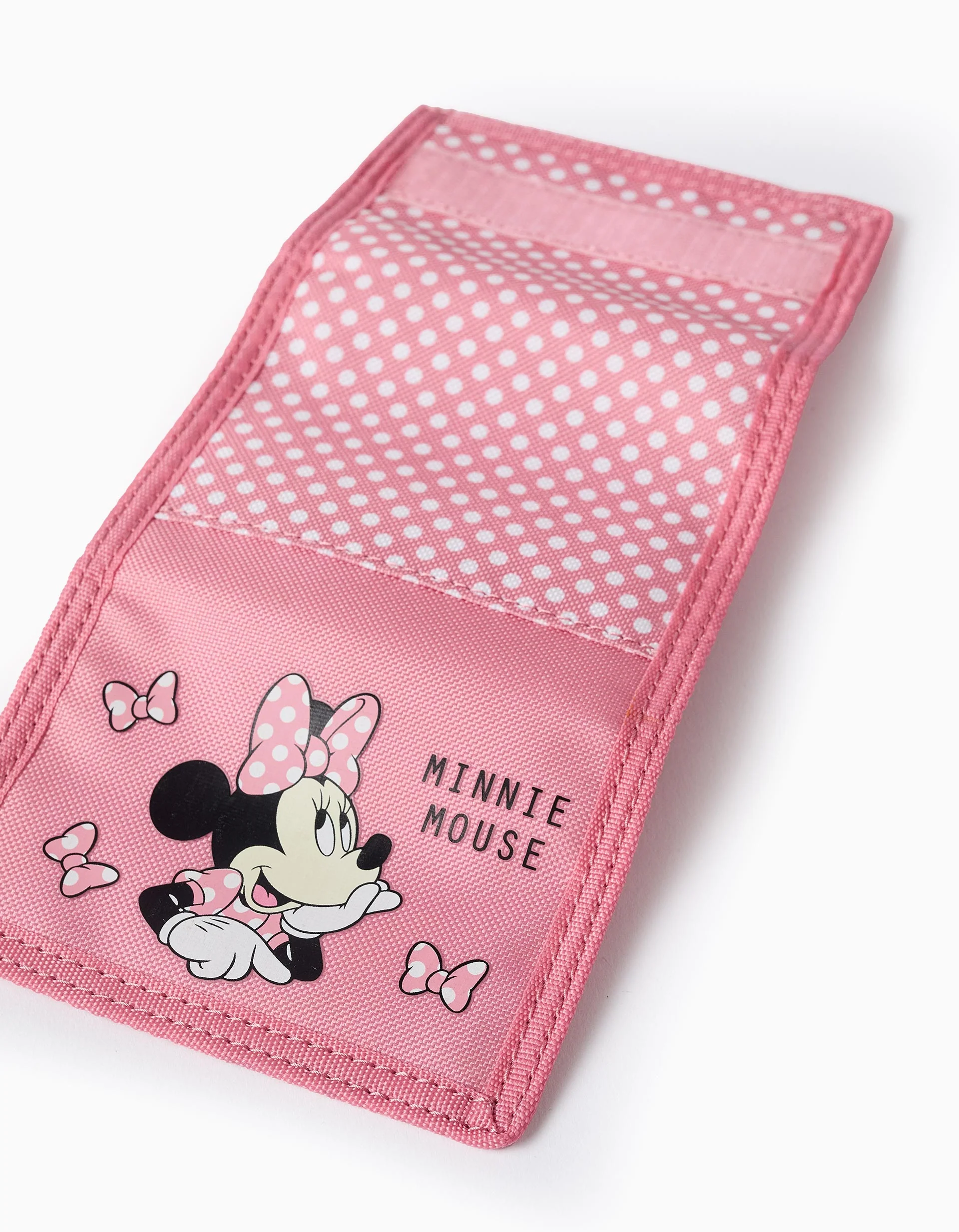 Fabric Wallet for Girls 'Minnie', Pink