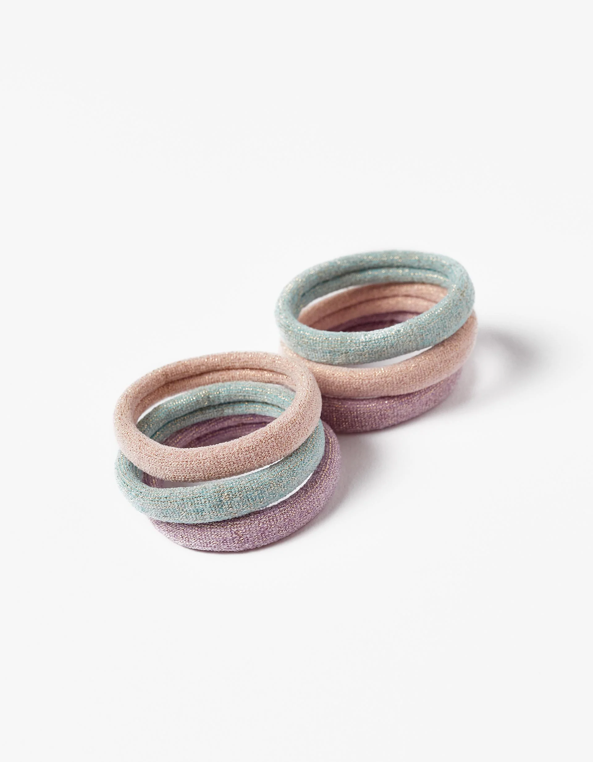 6-Pack Hair Bobbles for Babies and Girls, Multicoloured