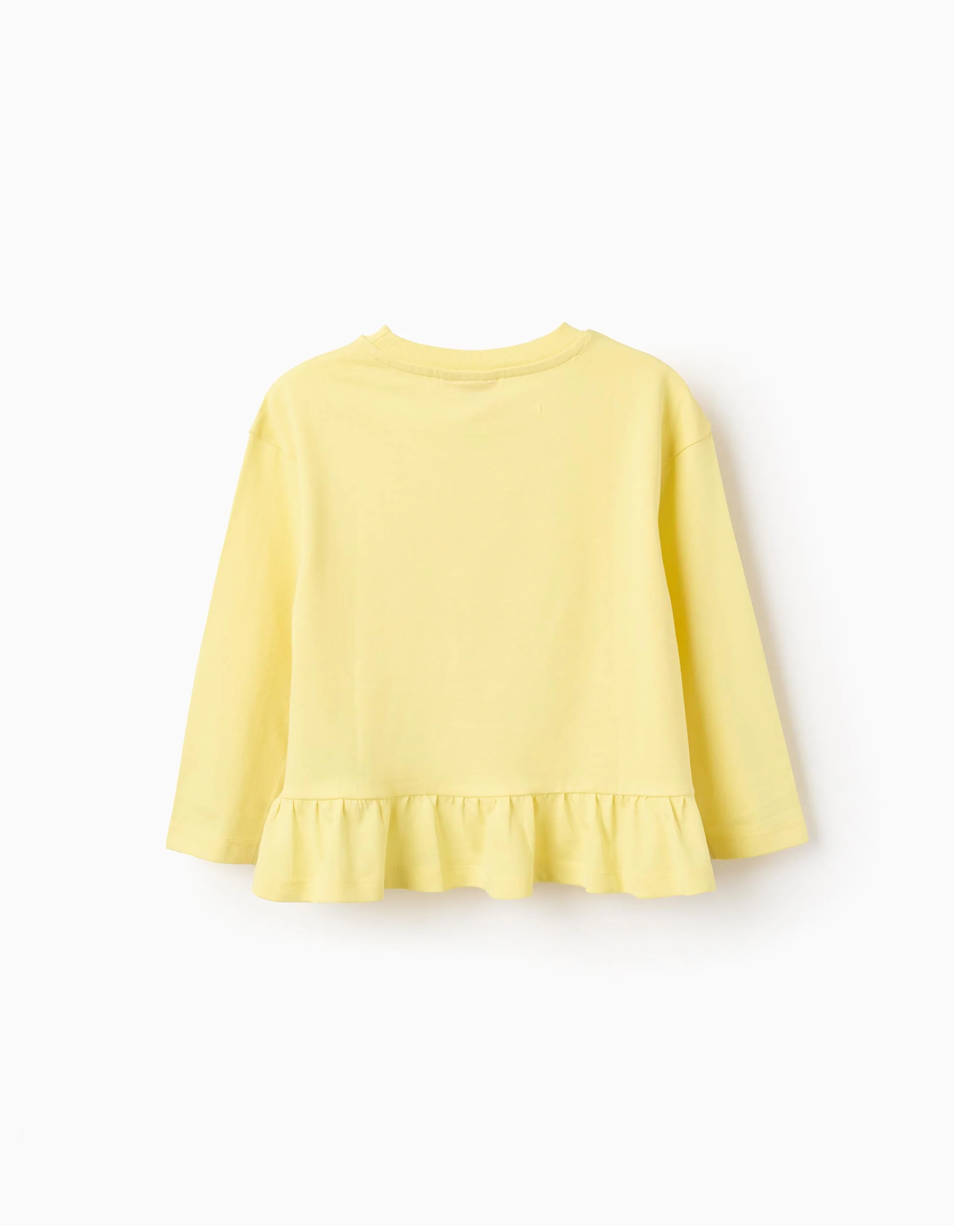 Long Sleeve T-shirt for Girls 'Snoopy & Woodstuck', Yellow