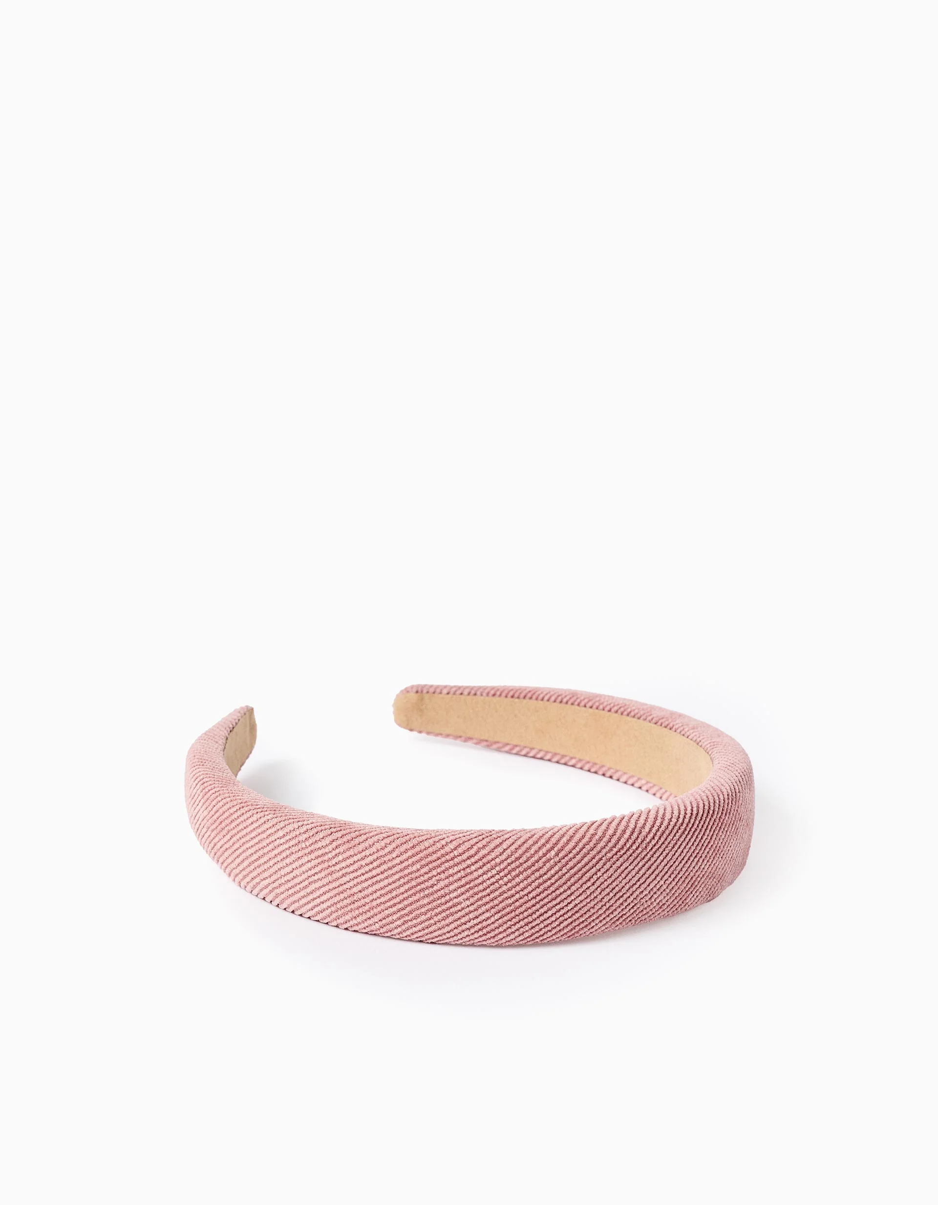 Padded Bombazine Headband for Babies and Girls, Pink