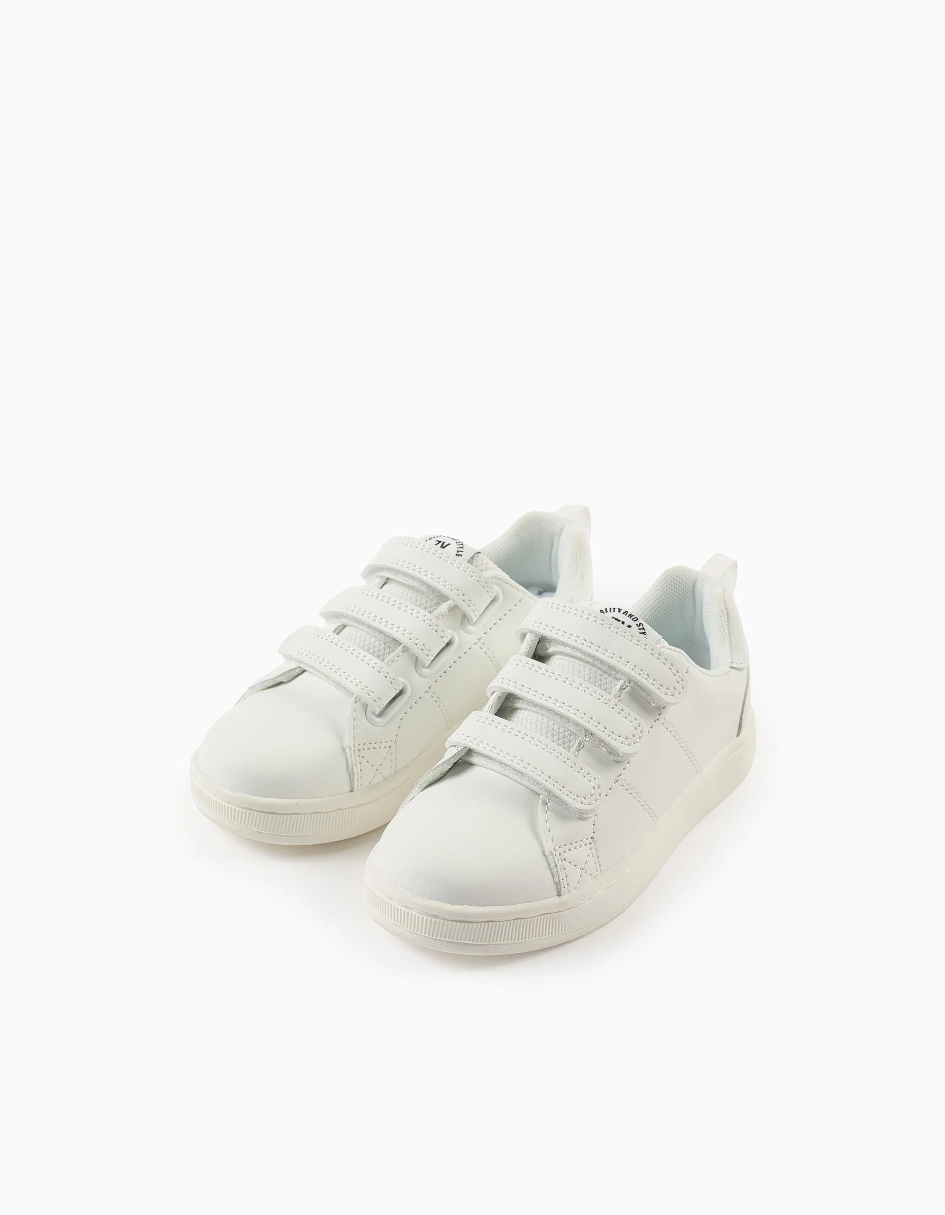 Touch Fastening Trainers for Children 'ZY 1996', White