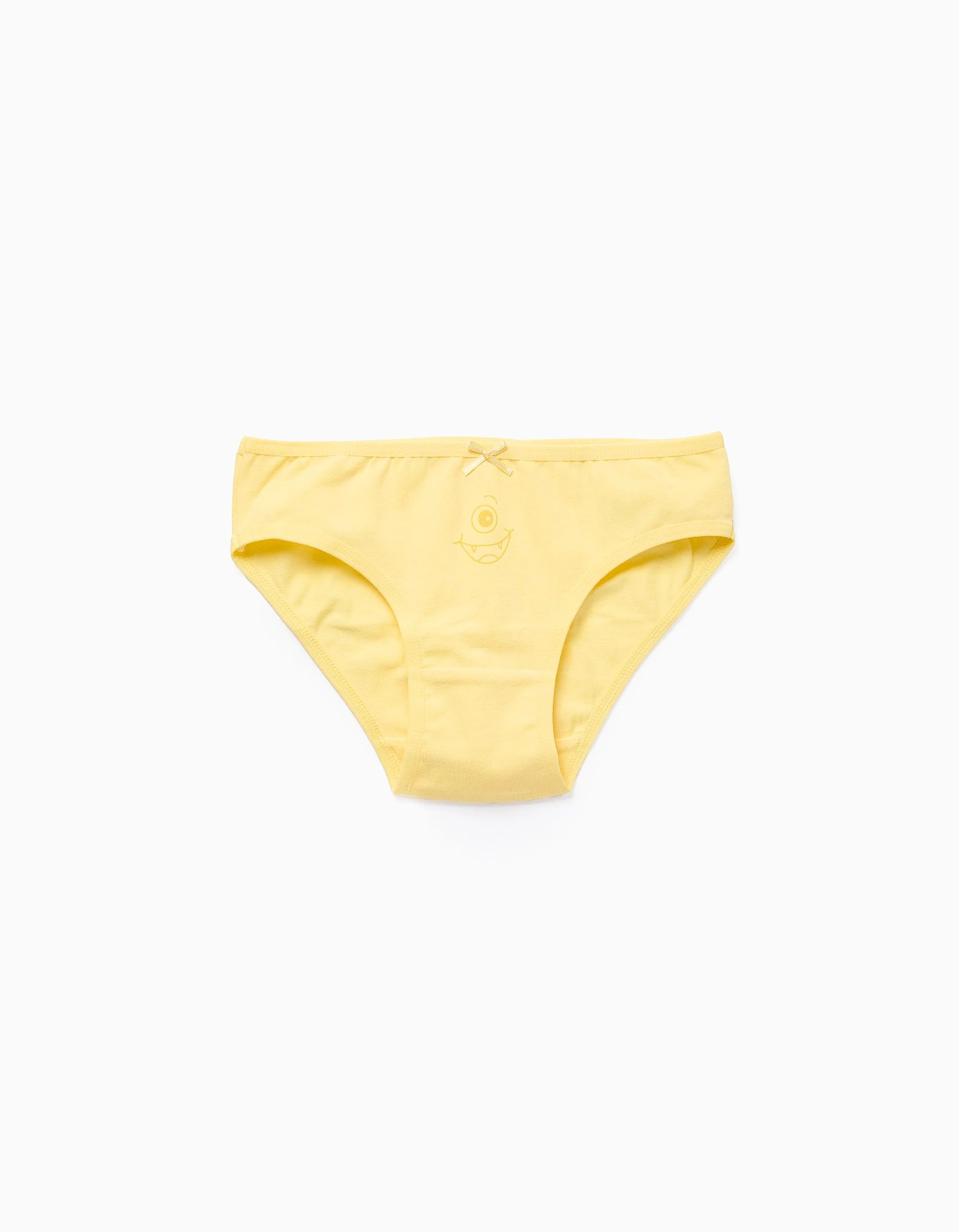 Pack of 5 Briefs for Girls 'Monsters of Emotions', Multicolour