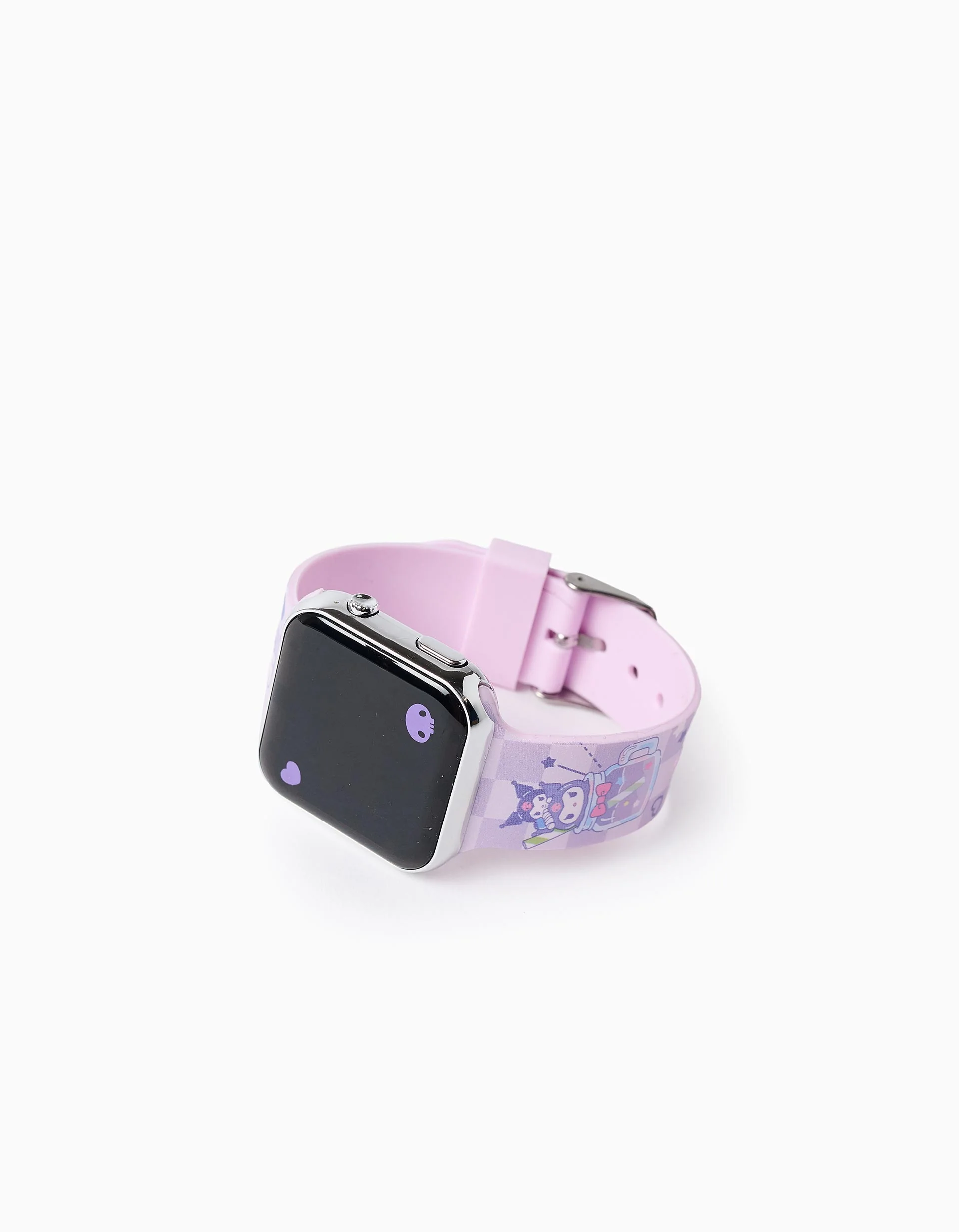 Kuromi led watch for girls, pink