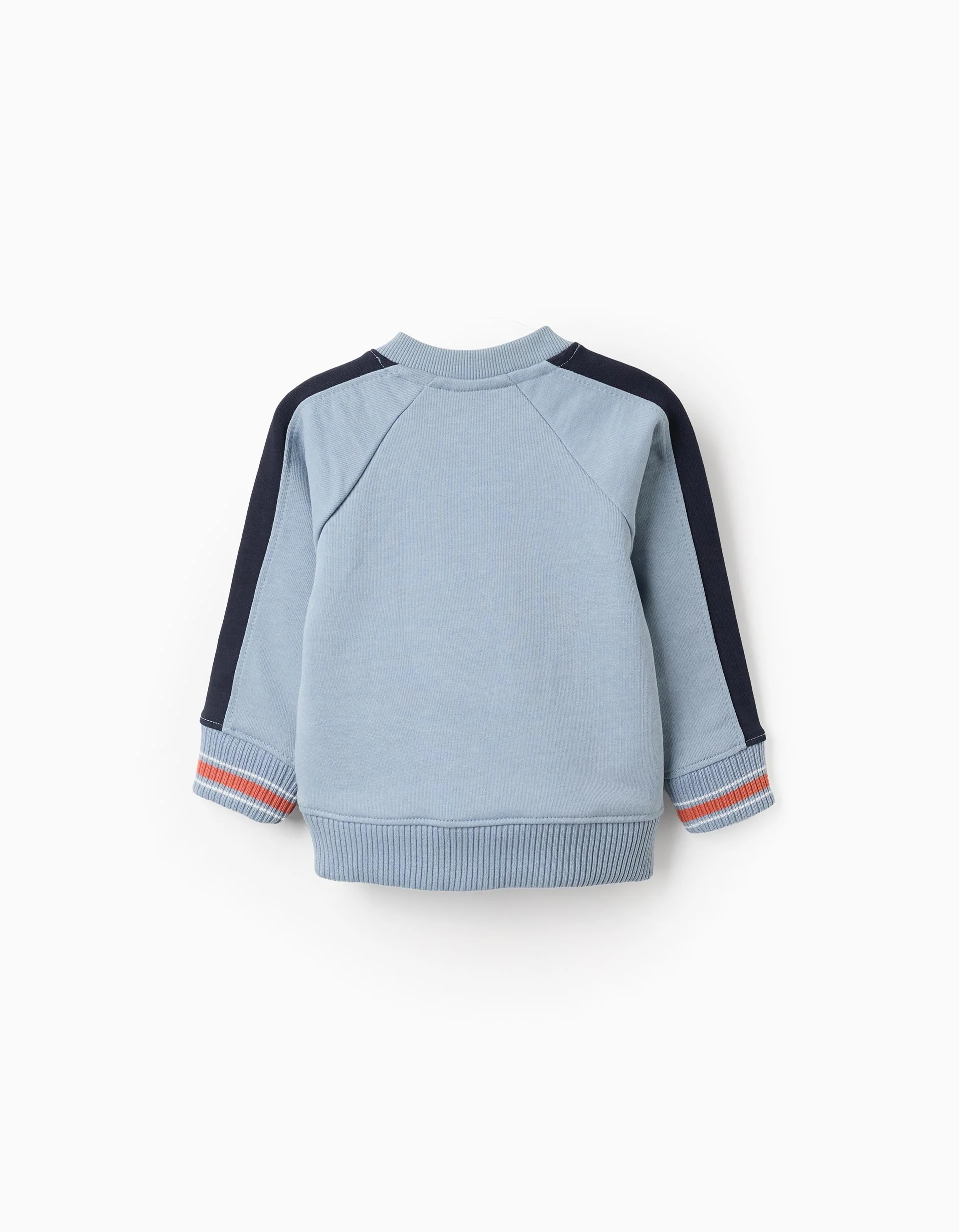 Cotton Raglan Sleeves Sweatshirt for Boys 'B', Blue