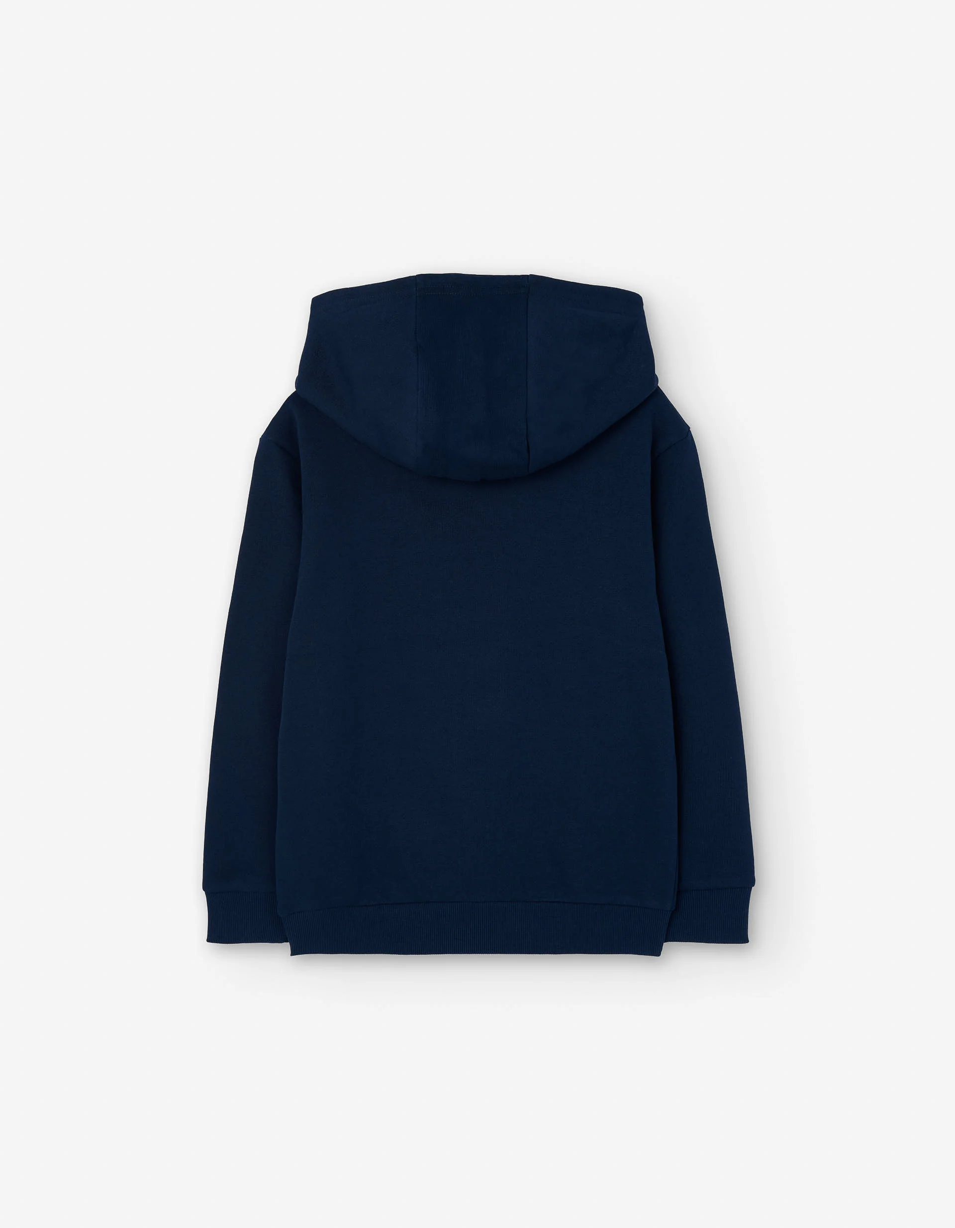 Hooded brushed sweatshirt with Spider-Man print for boys, dark blue